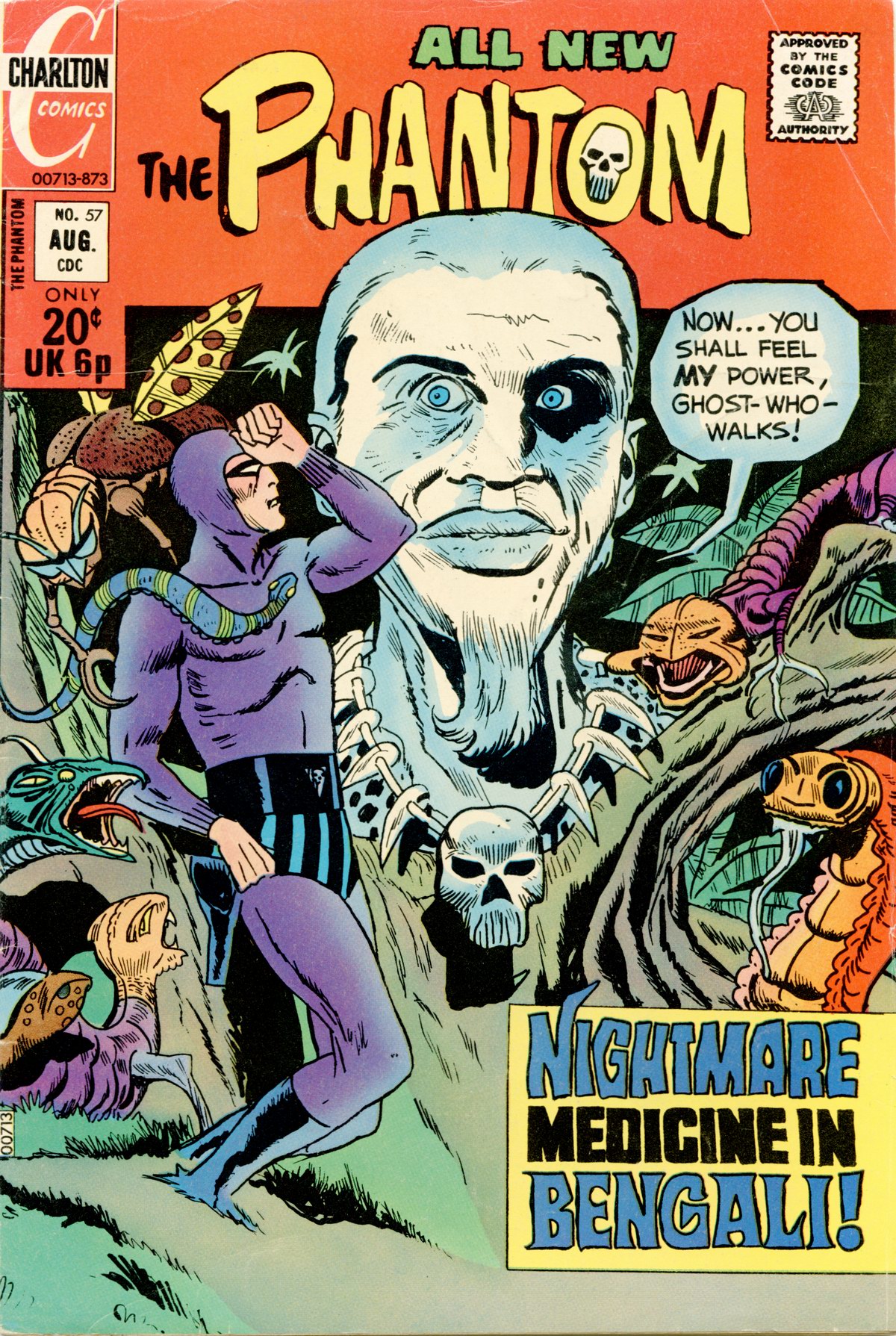 Read online The Phantom (1969) comic -  Issue #57 - 1