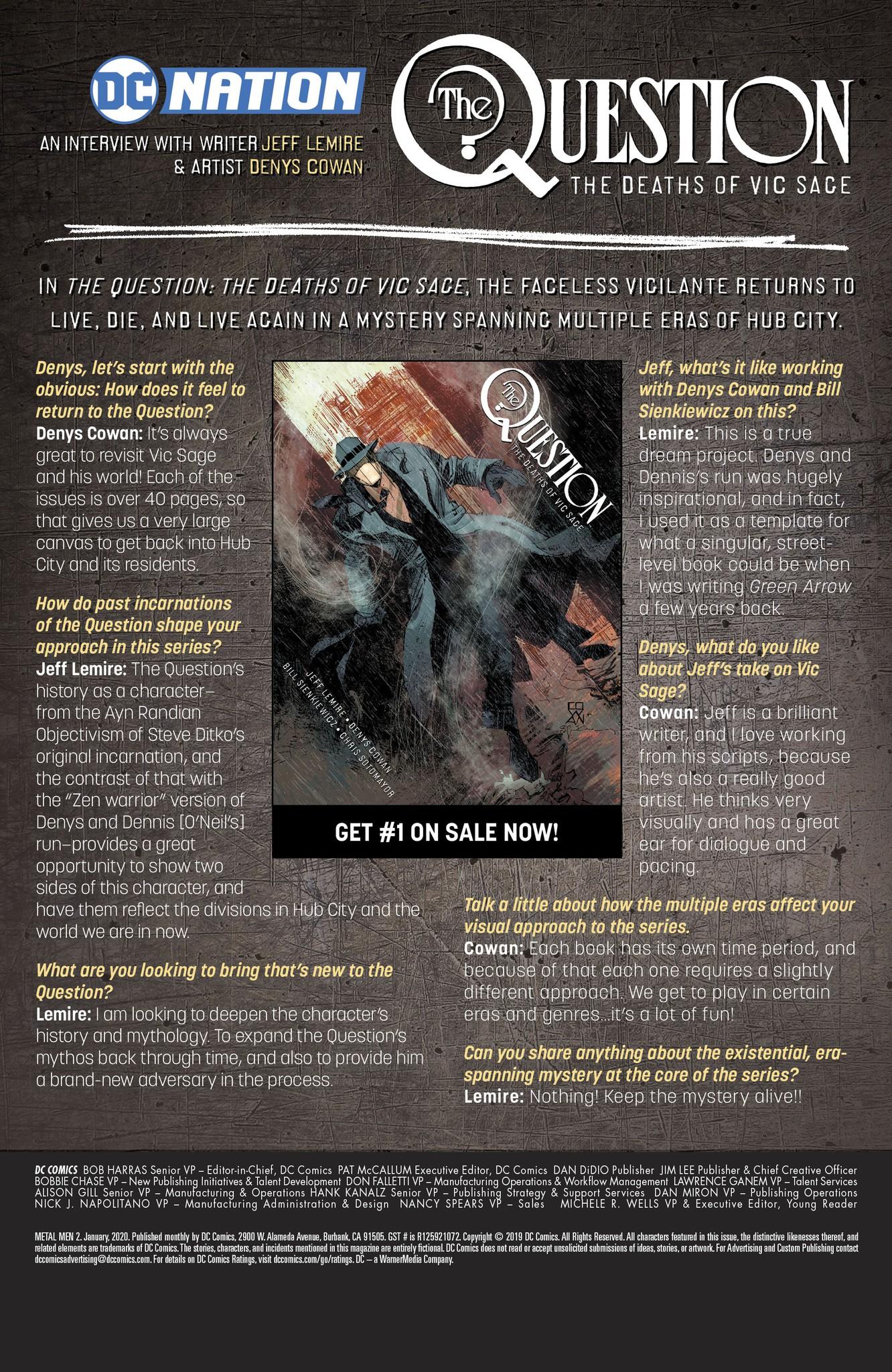 Read online Metal Men (2019) comic -  Issue #2 - 25