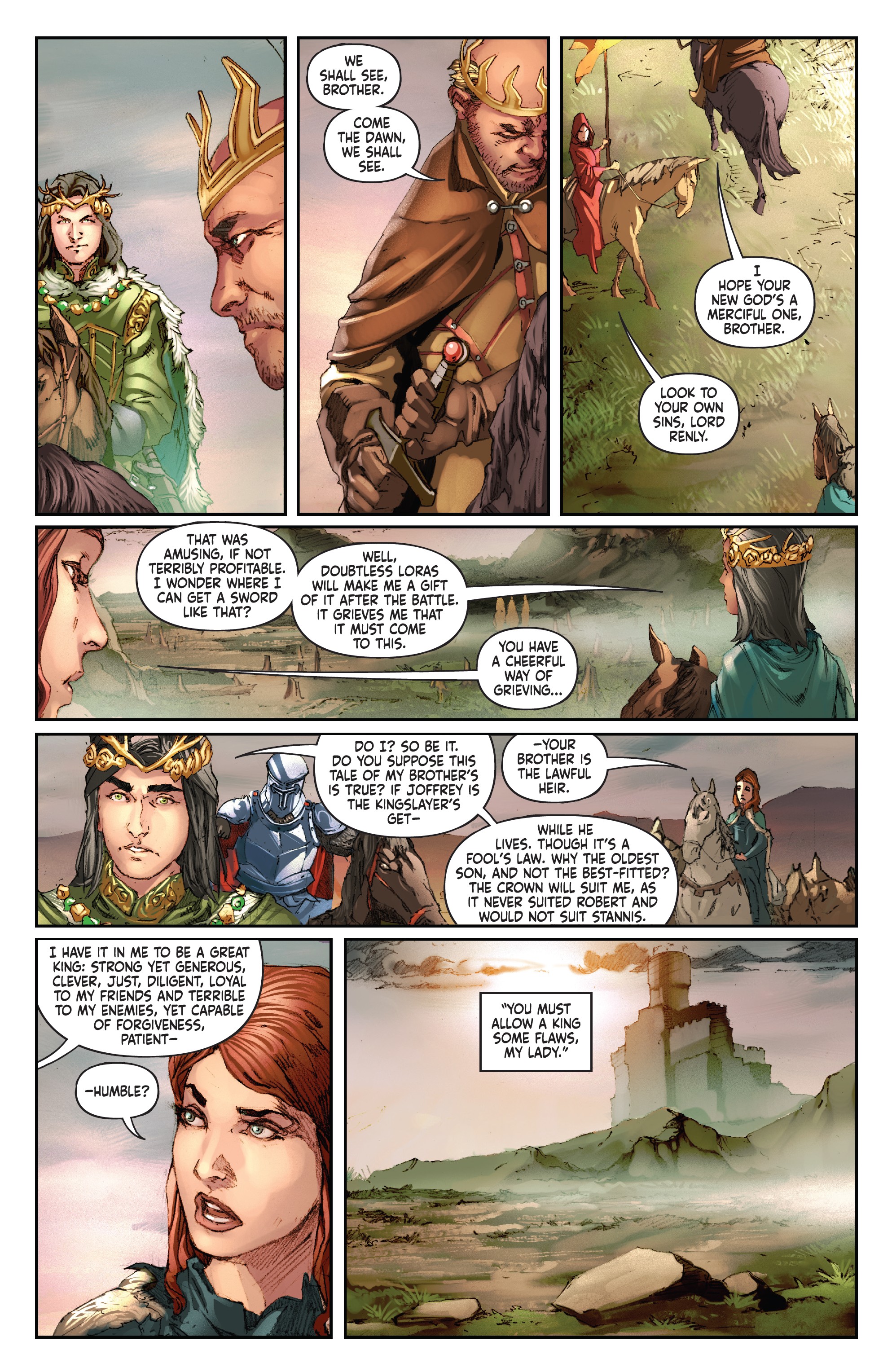 Read online A Clash of Kings comic -  Issue #15 - 12