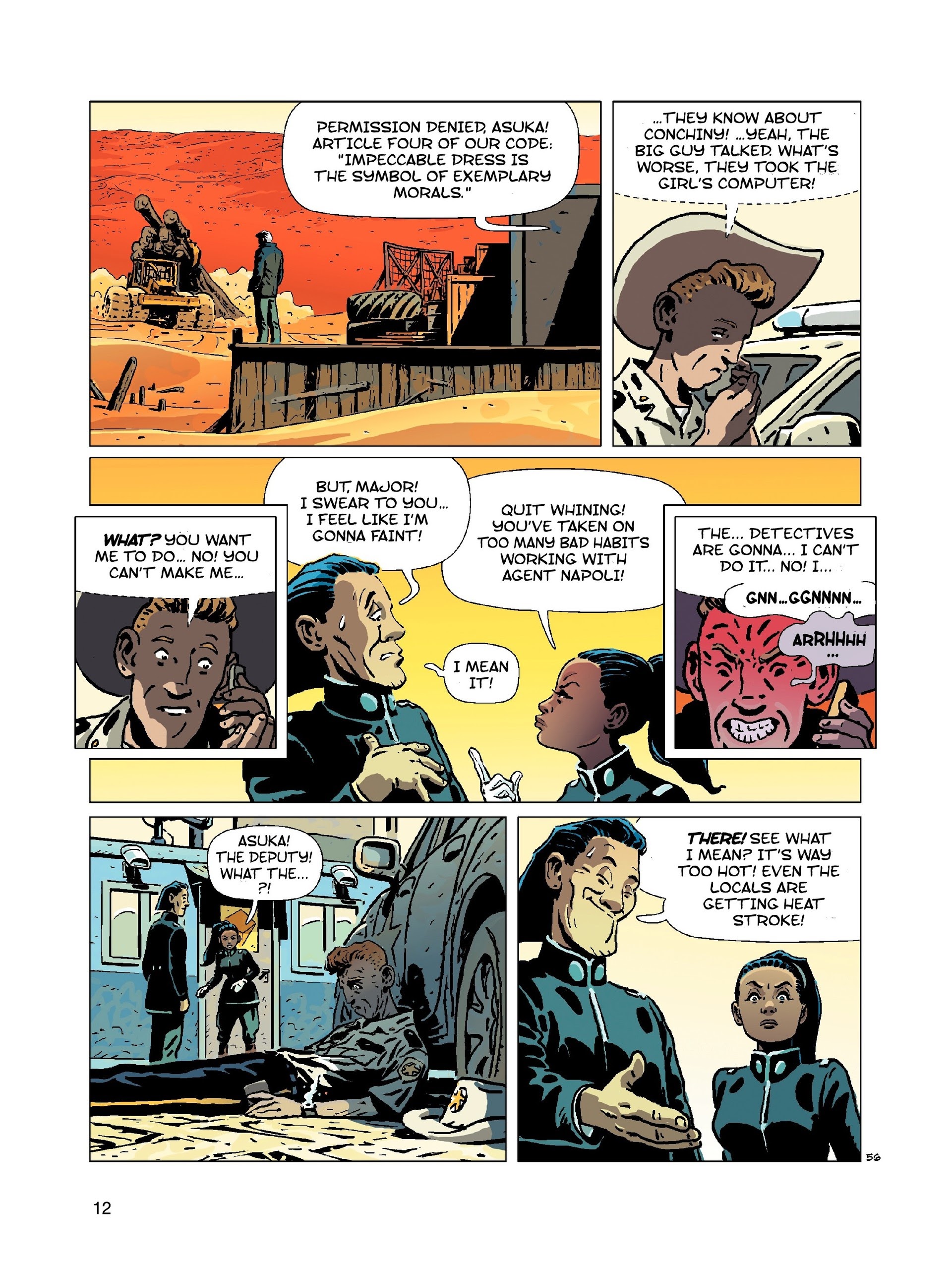 Read online Karma City comic -  Issue #3 - 13