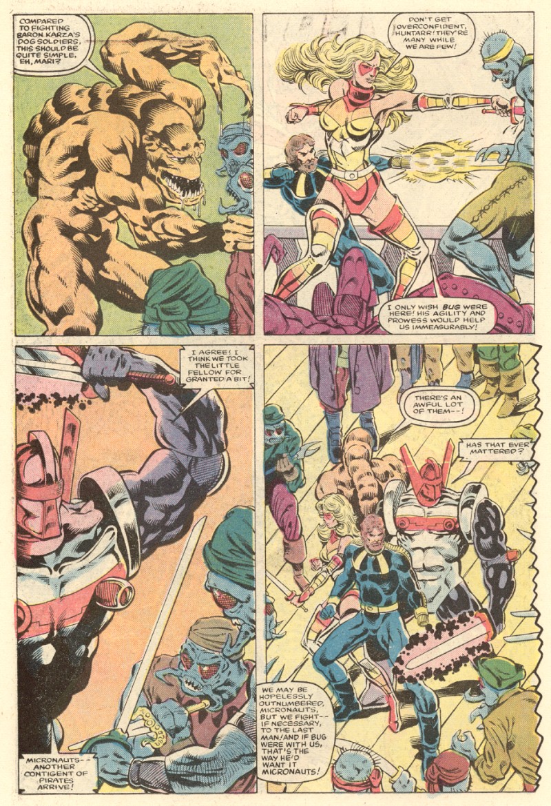Read online Micronauts: The New Voyages comic -  Issue #6 - 17