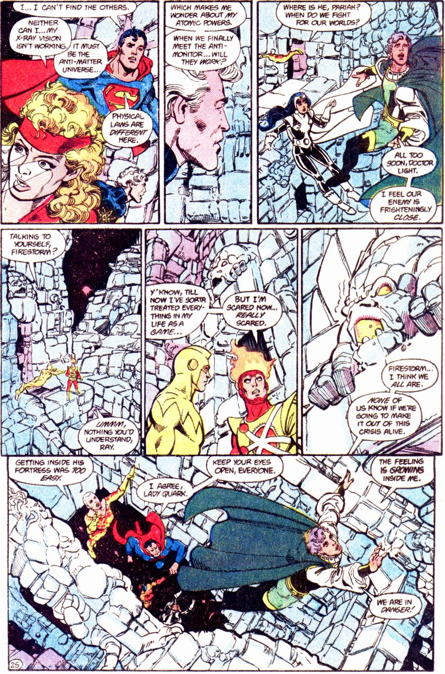 Read online Crisis on Infinite Earths (1985) comic -  Issue #7 - 25