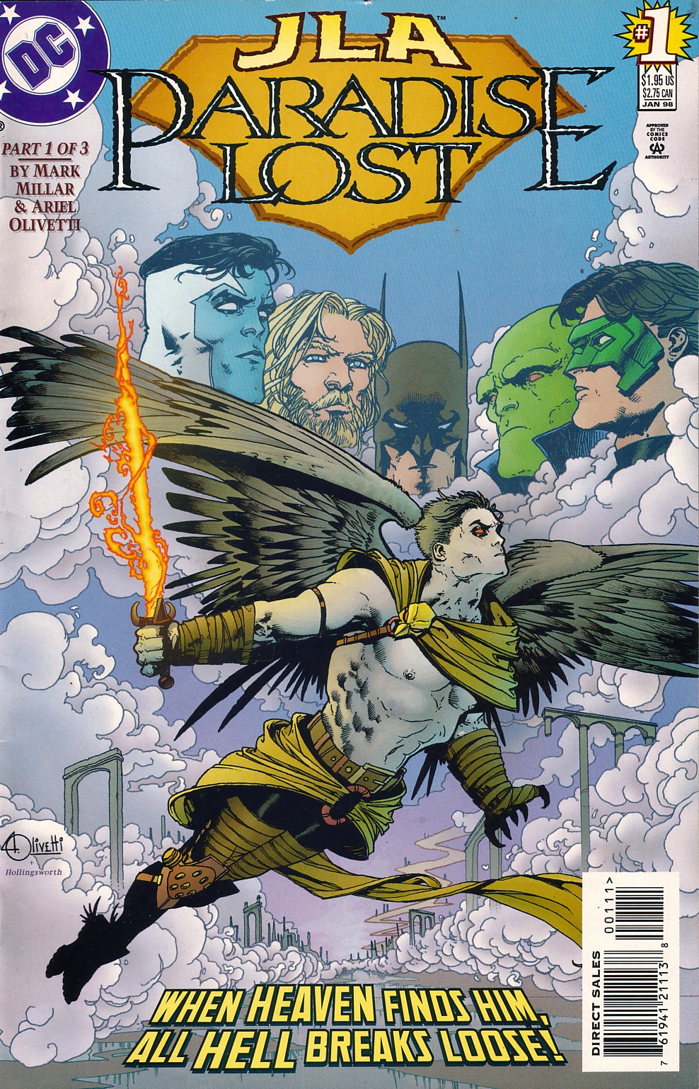 Read online JLA: Paradise Lost comic -  Issue #1 - 1