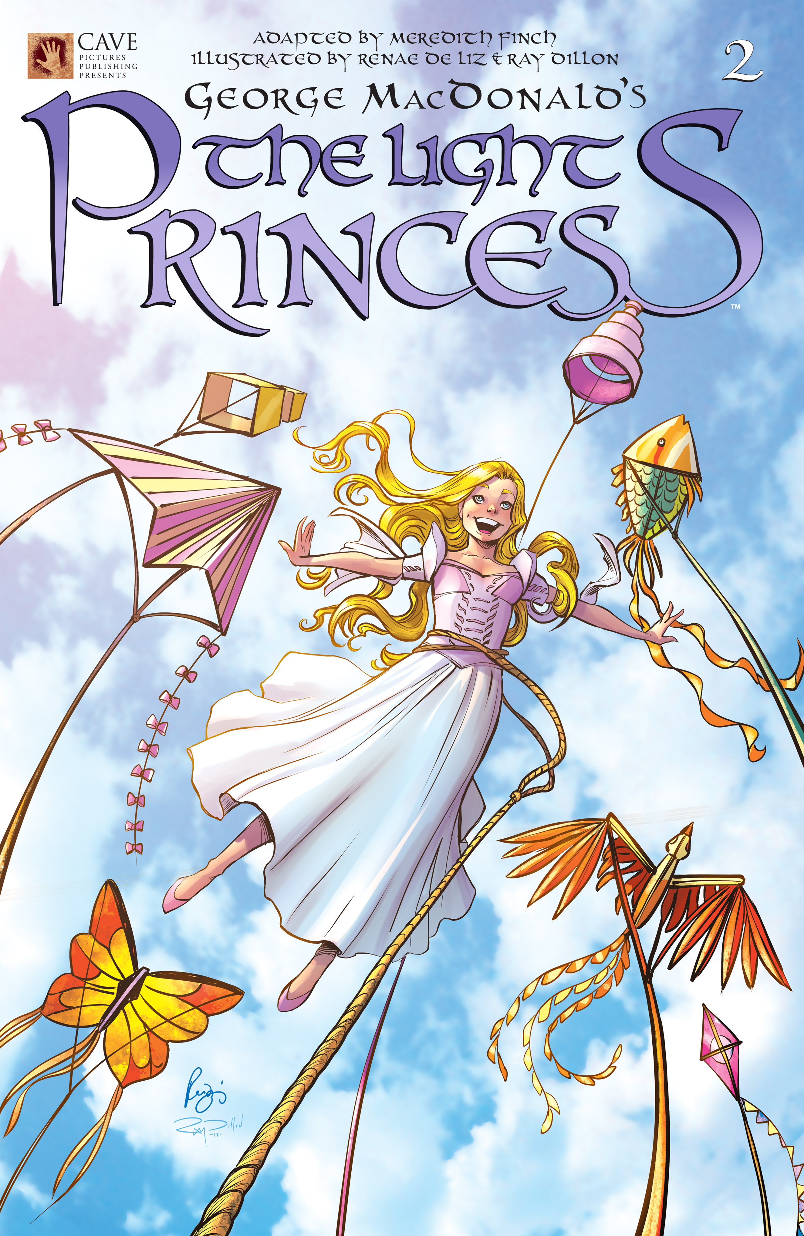Read online George MacDonald's The Light Princess comic -  Issue #2 - 1