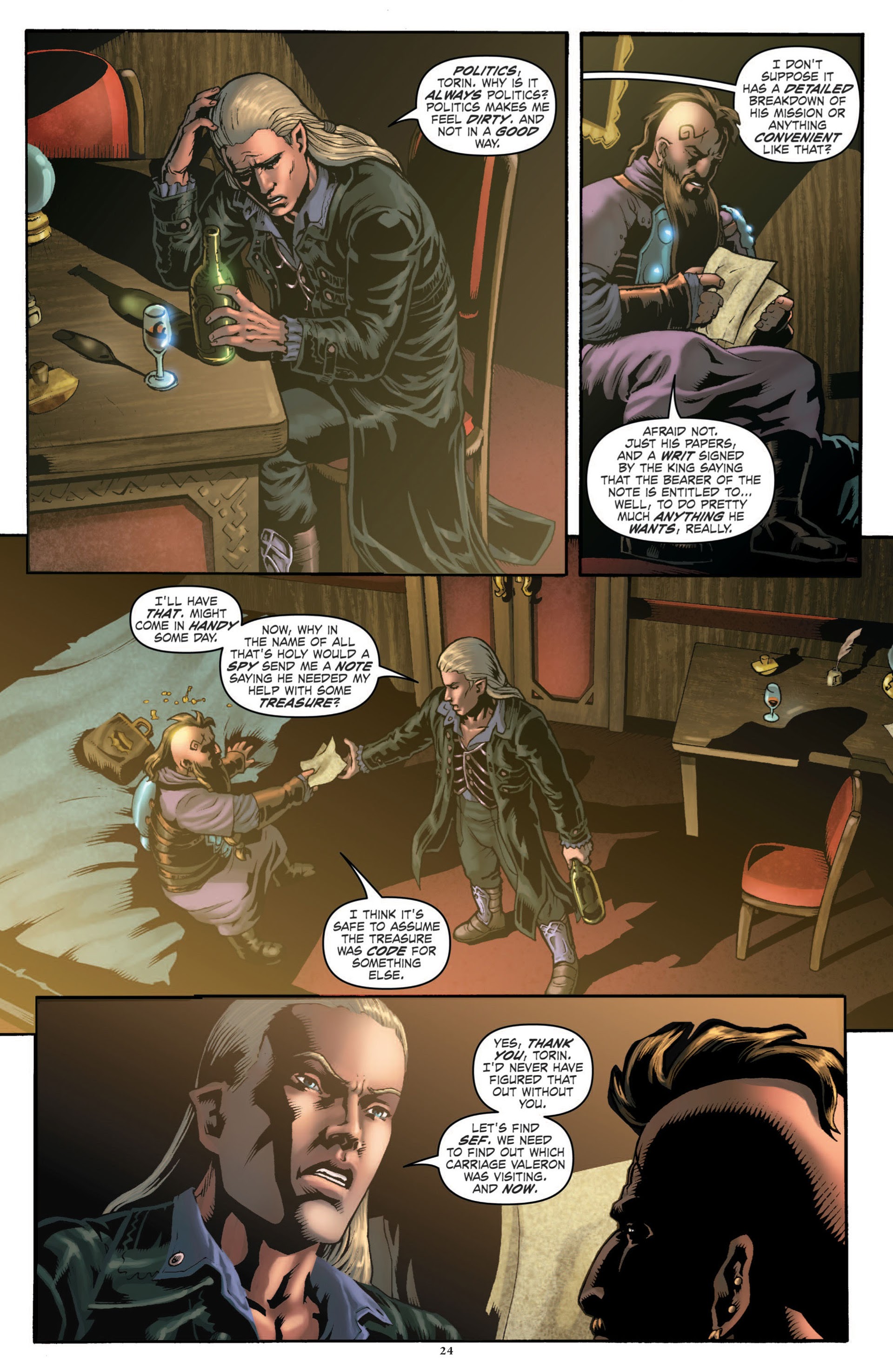 Read online Dungeons & Dragons Annual 2012: Eberron comic -  Issue # Full - 26