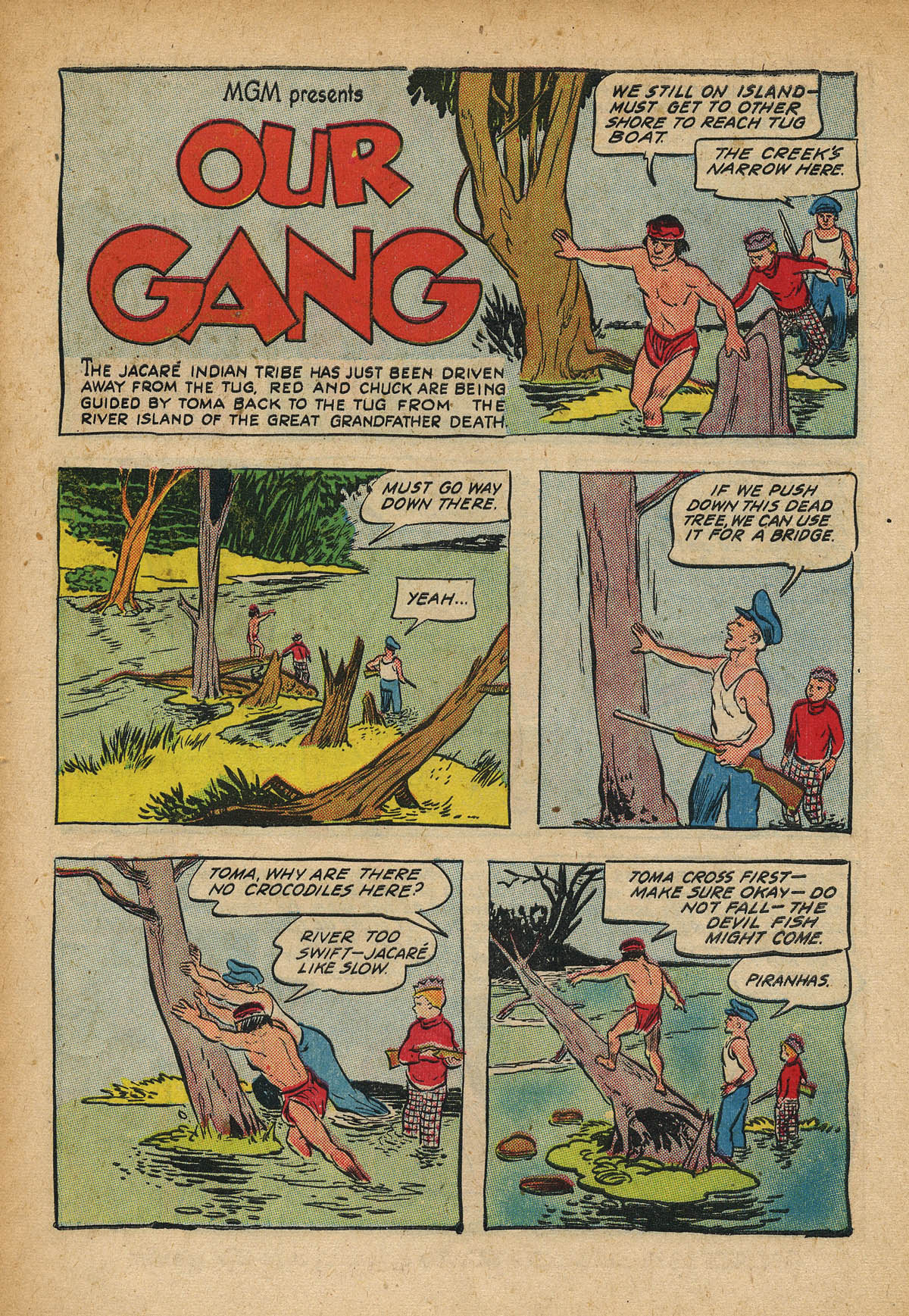 Read online Our Gang with Tom & Jerry comic -  Issue #51 - 43