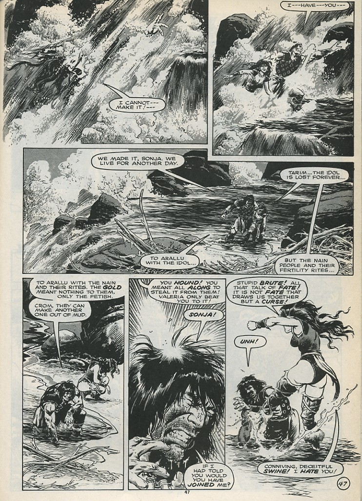 Read online The Savage Sword Of Conan comic -  Issue #179 - 49