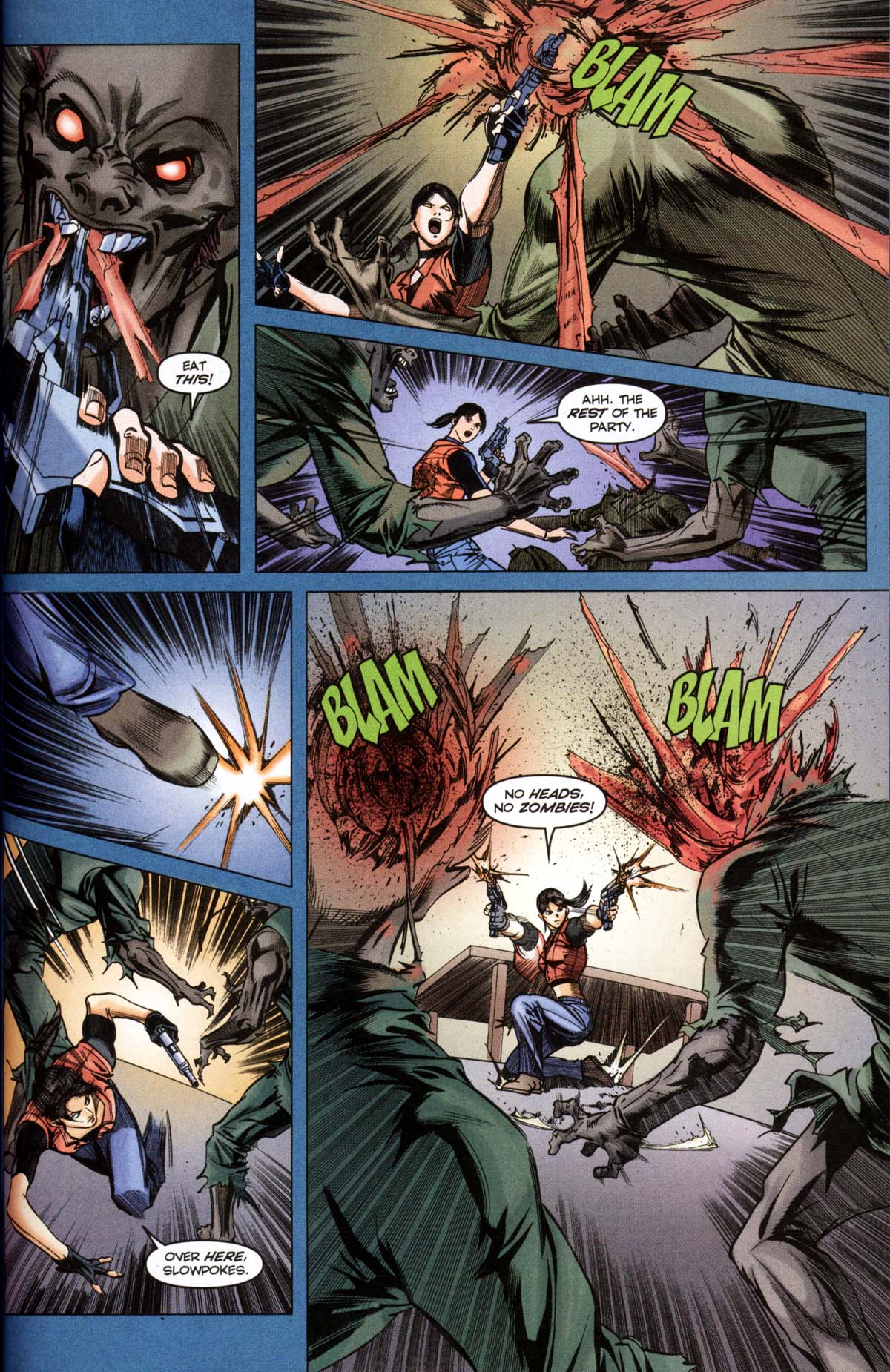 Read online Resident Evil Code: Veronica comic -  Issue #1 - 31