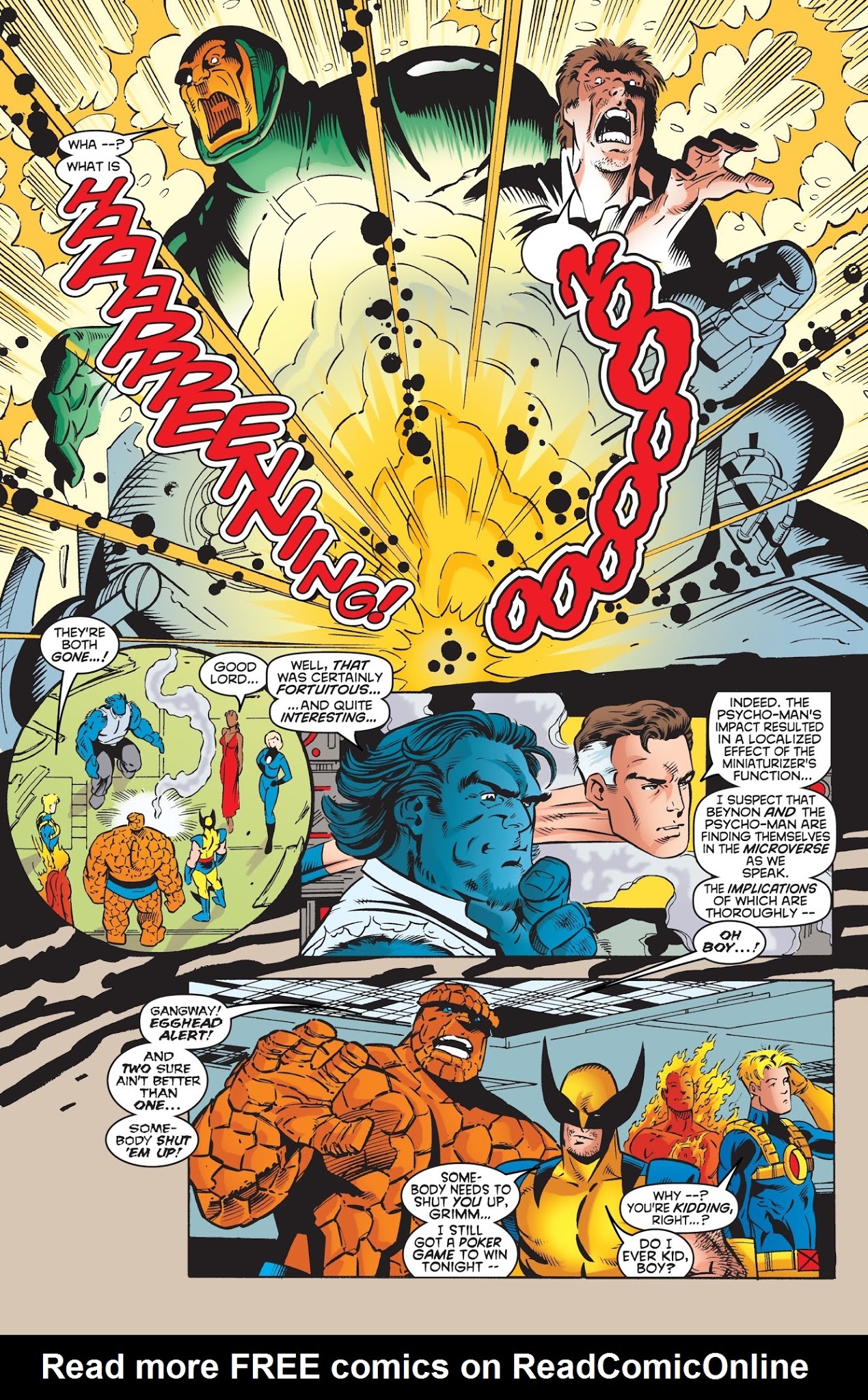Read online Uncanny X-Men/Fantastic Four '98 comic -  Issue # Full - 32