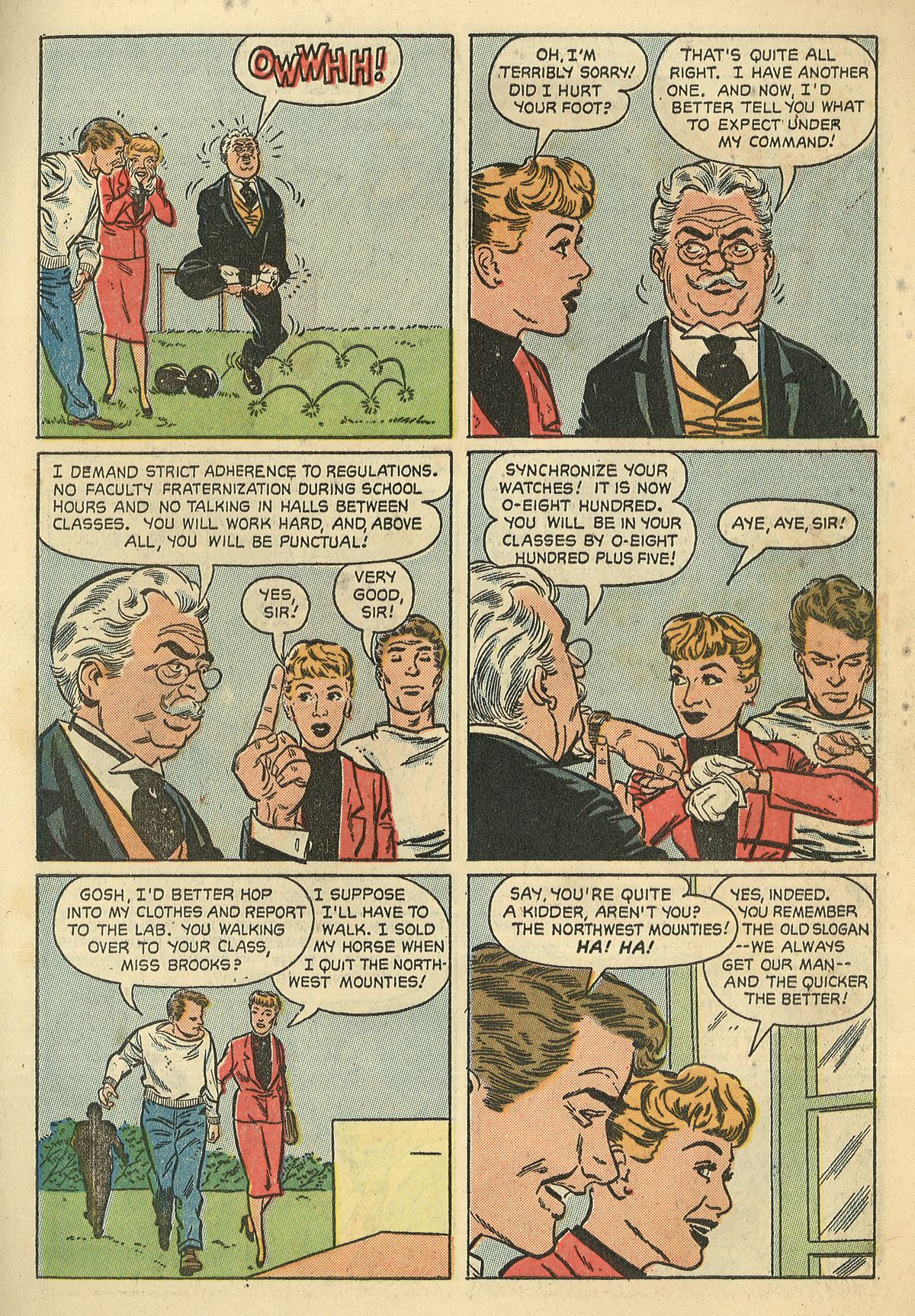 Read online Four Color Comics comic -  Issue #751 - 7