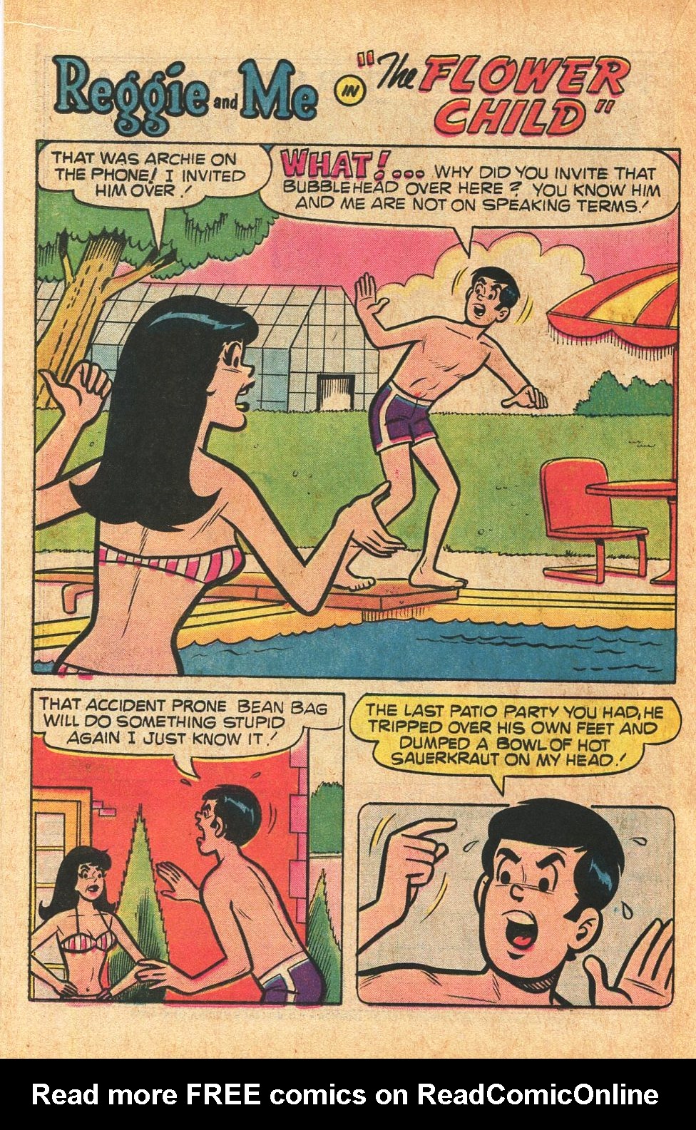 Read online Reggie and Me (1966) comic -  Issue #109 - 20