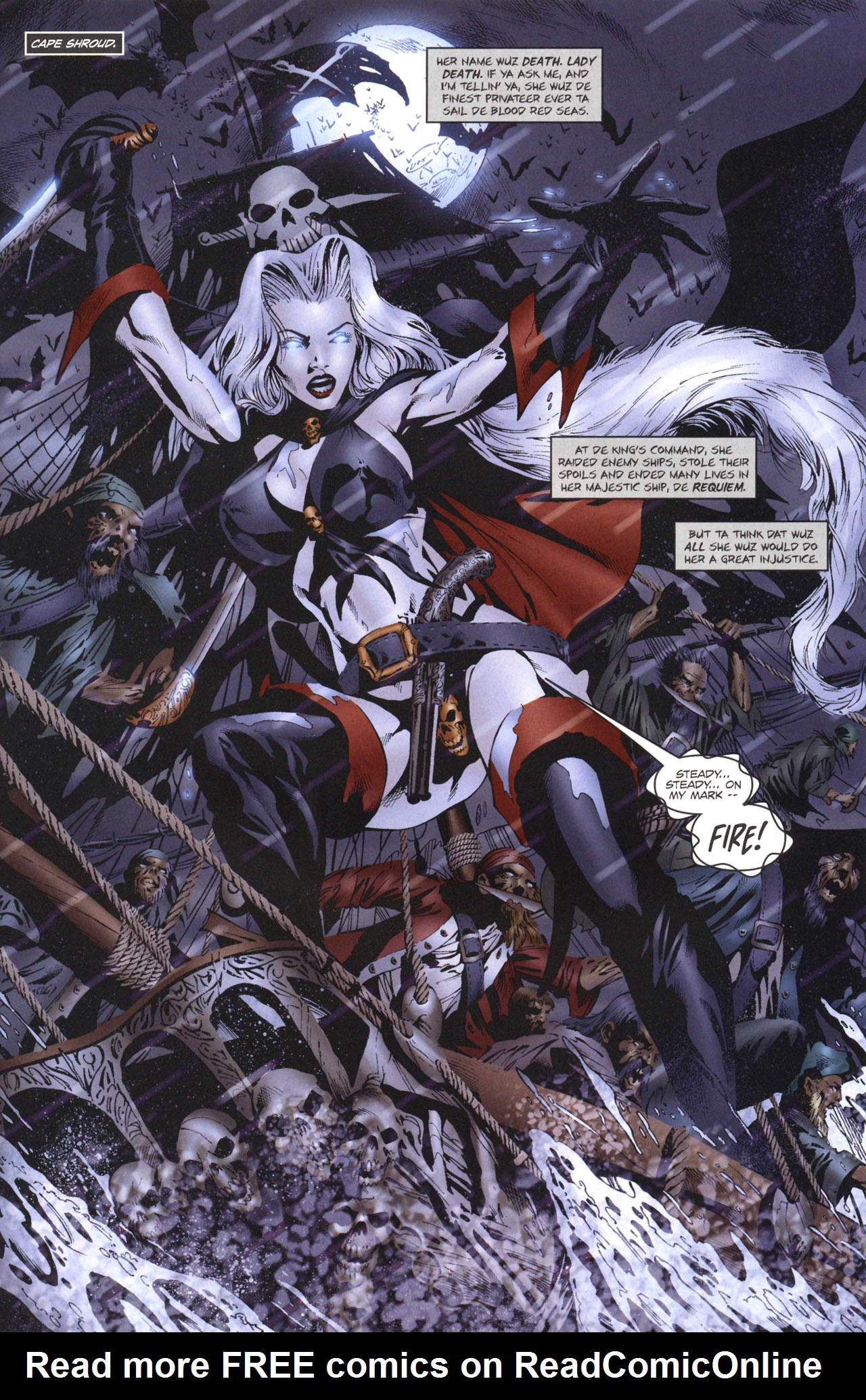 Read online Lady Death Pirate Queen comic -  Issue # Full - 9