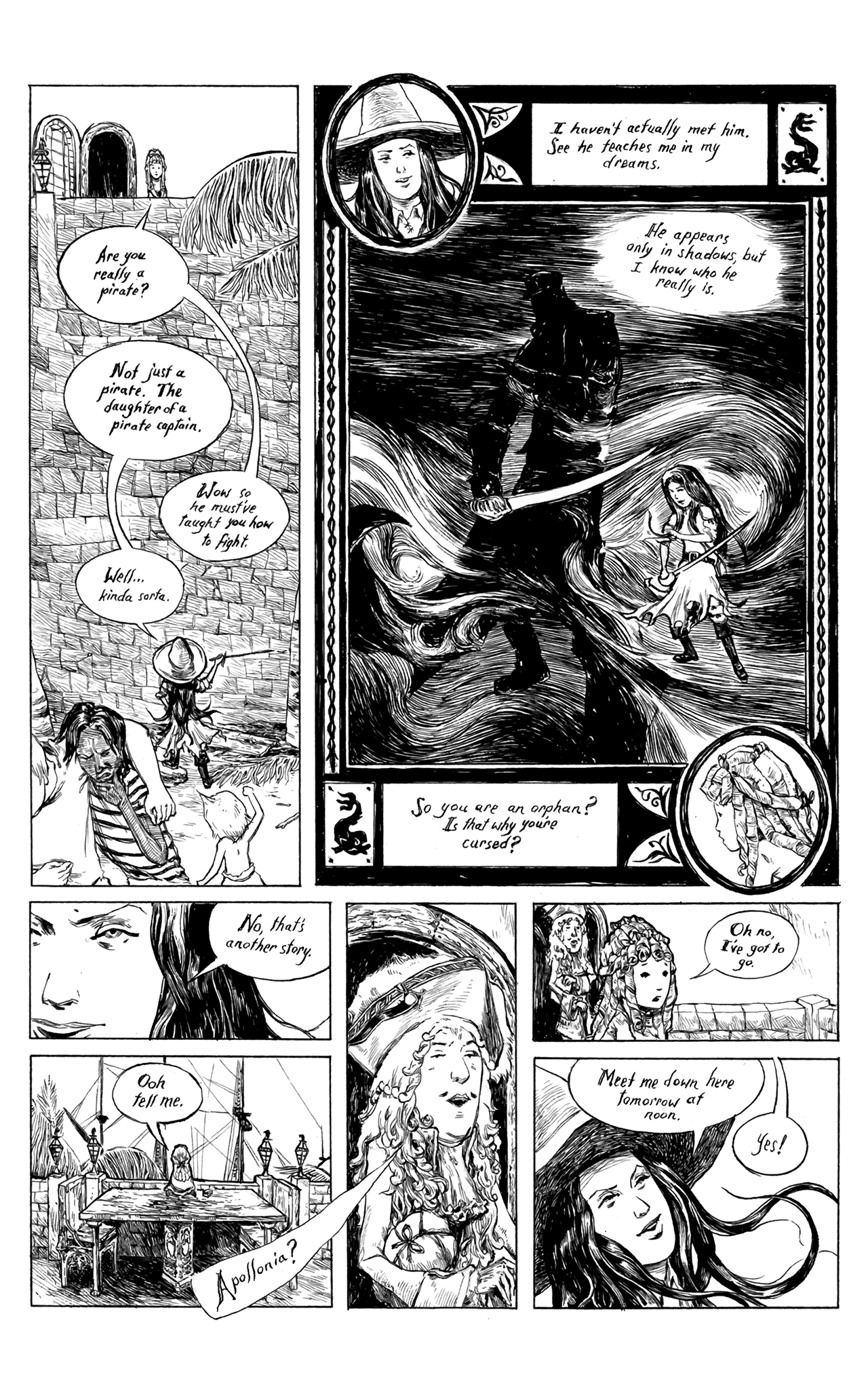 Read online Cursed Pirate Girl comic -  Issue #1 - 13