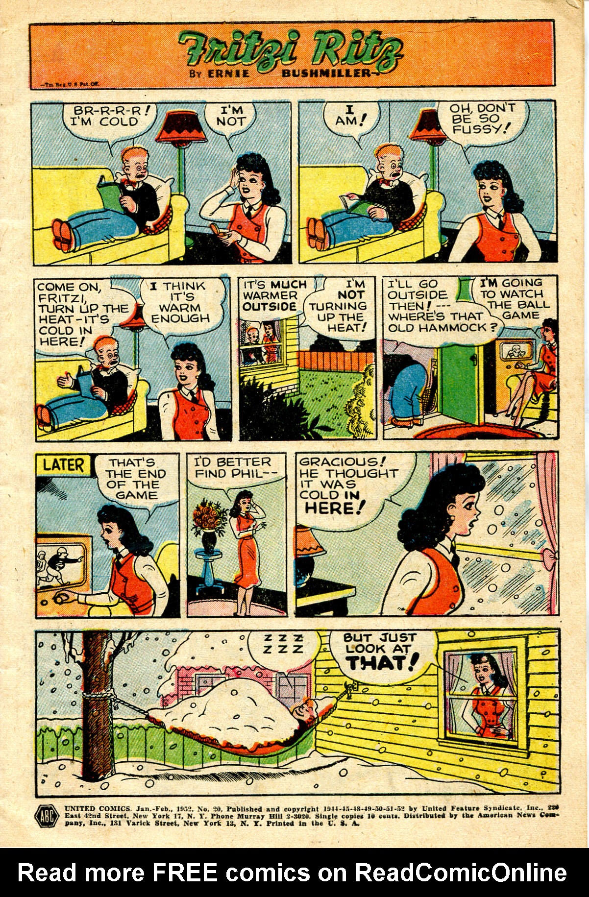 Read online United Comics comic -  Issue #20 - 3