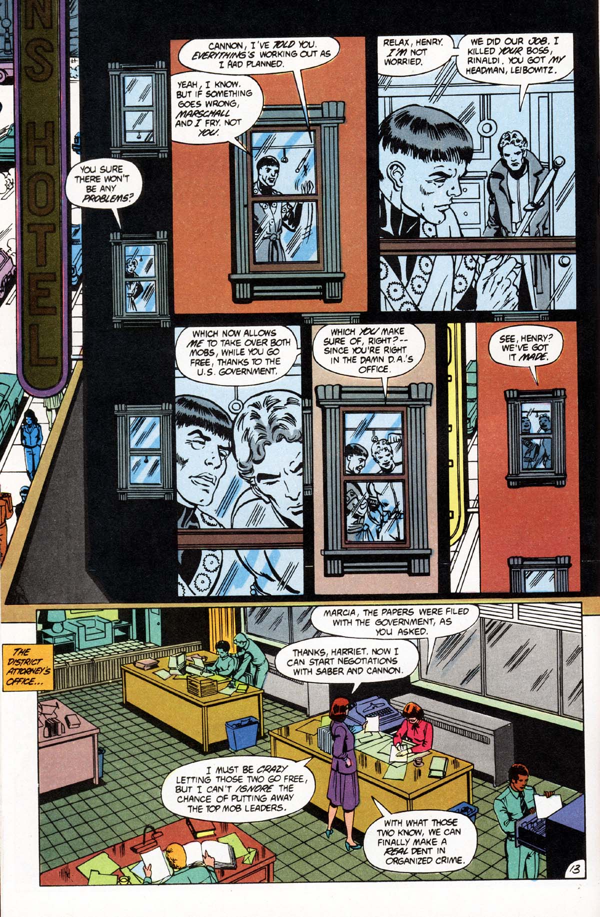 Read online Vigilante (1983) comic -  Issue #5 - 14
