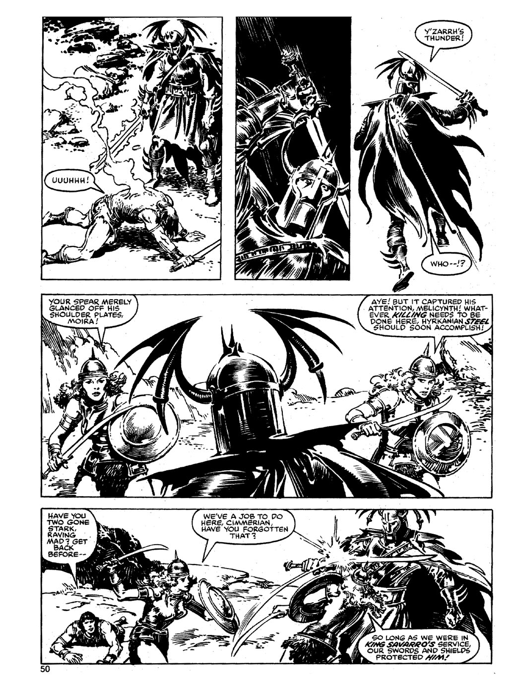 Read online The Savage Sword Of Conan comic -  Issue #90 - 49