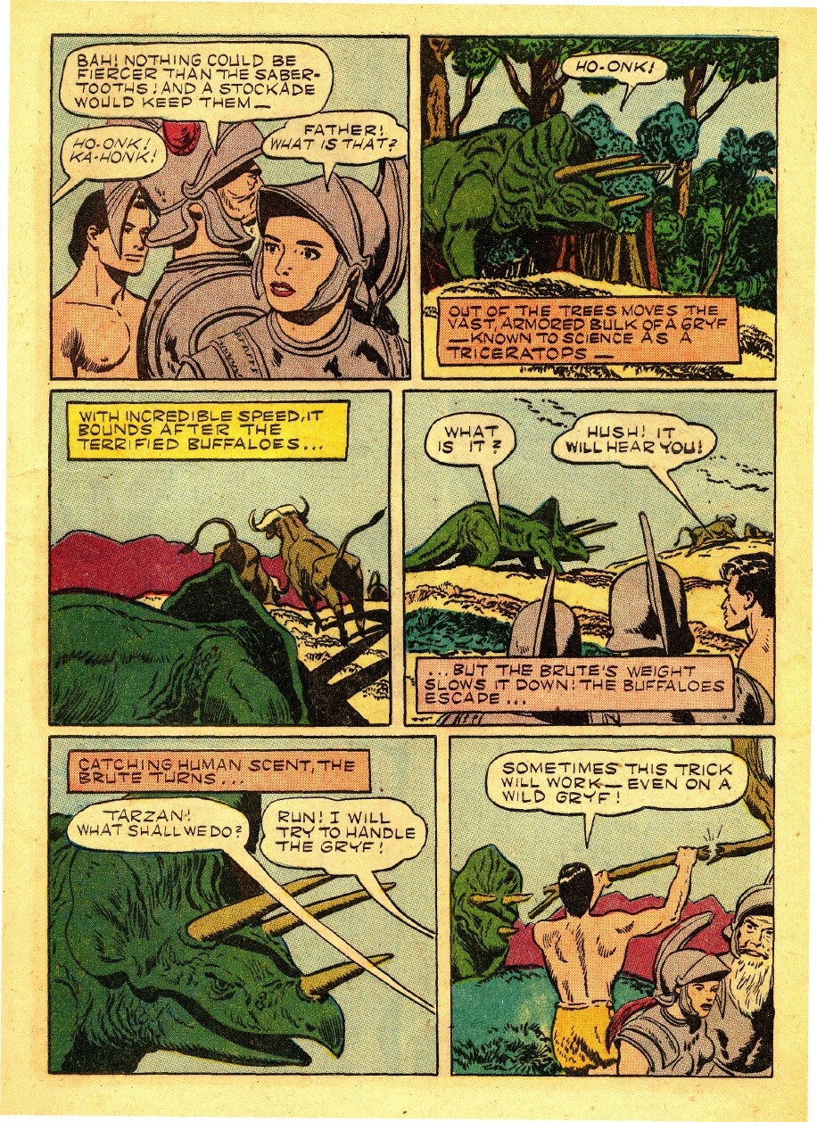 Read online Tarzan (1948) comic -  Issue #46 - 17