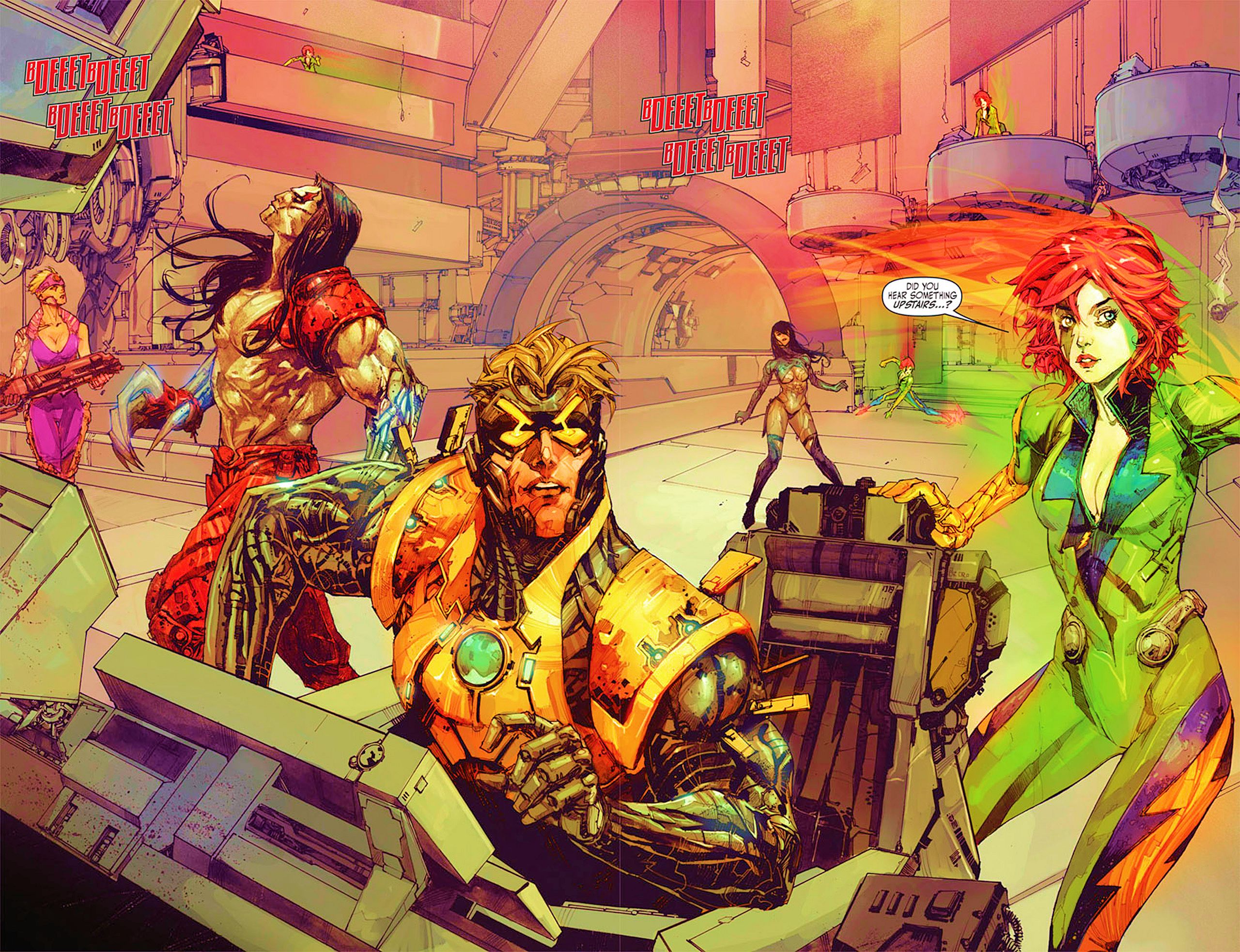 Read online CyberForce/Hunter-Killer comic -  Issue #1 - 12