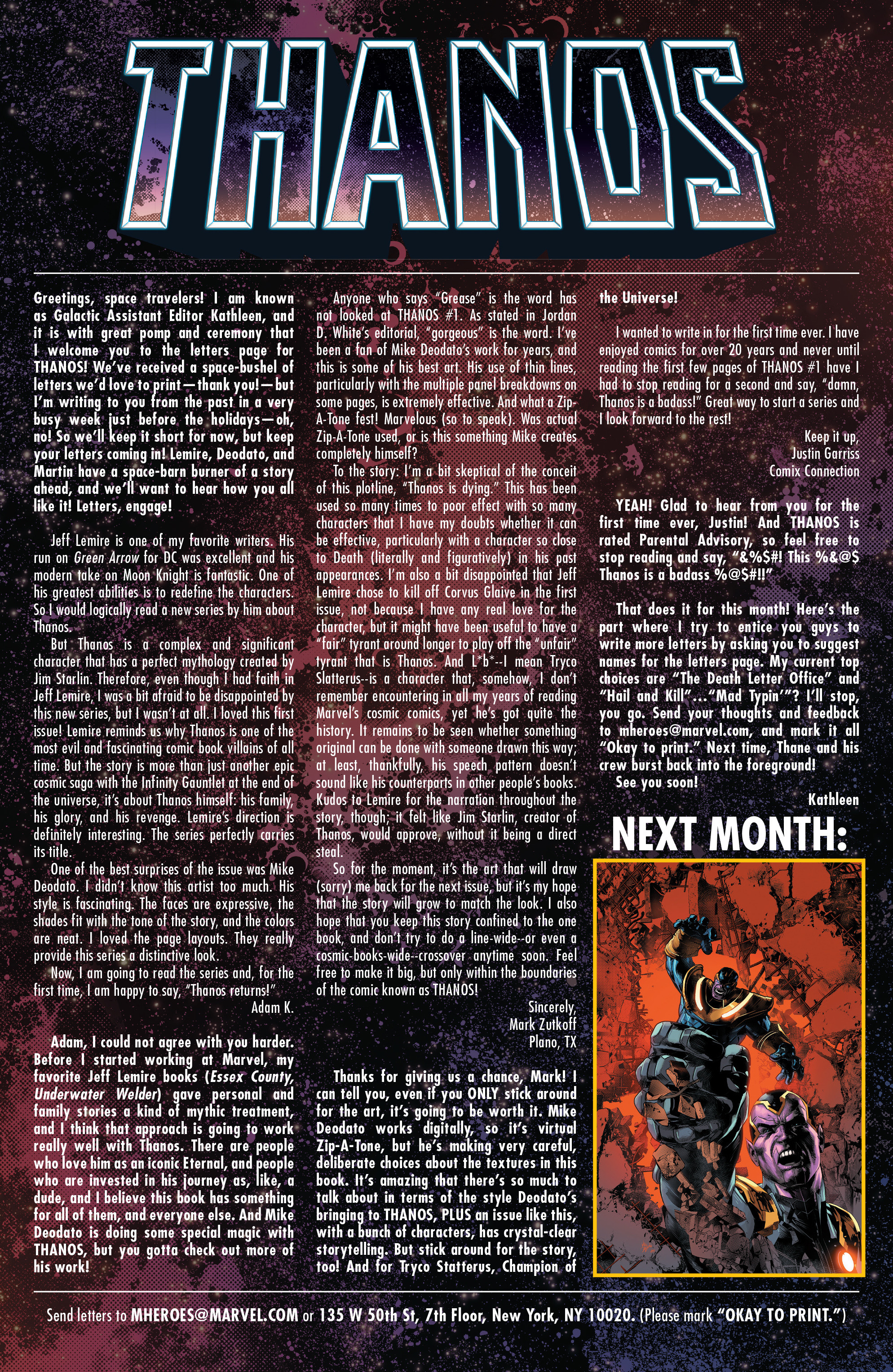 Read online Thanos (2016) comic -  Issue #3 - 22