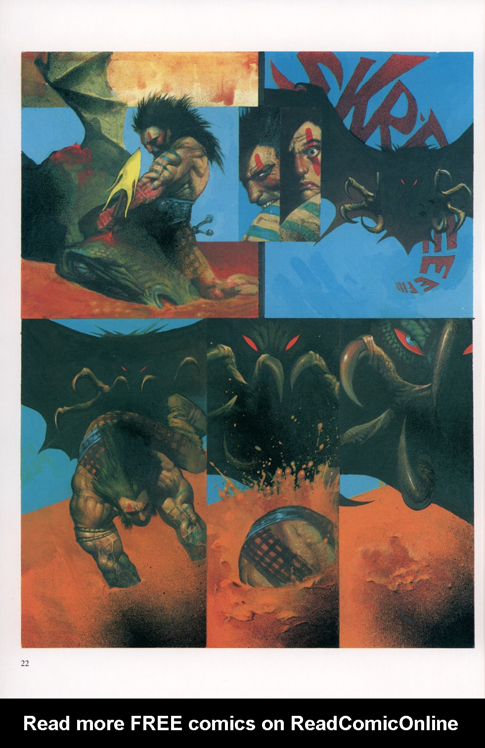 Read online Slaine: The Horned God (1993) comic -  Issue #3 - 23