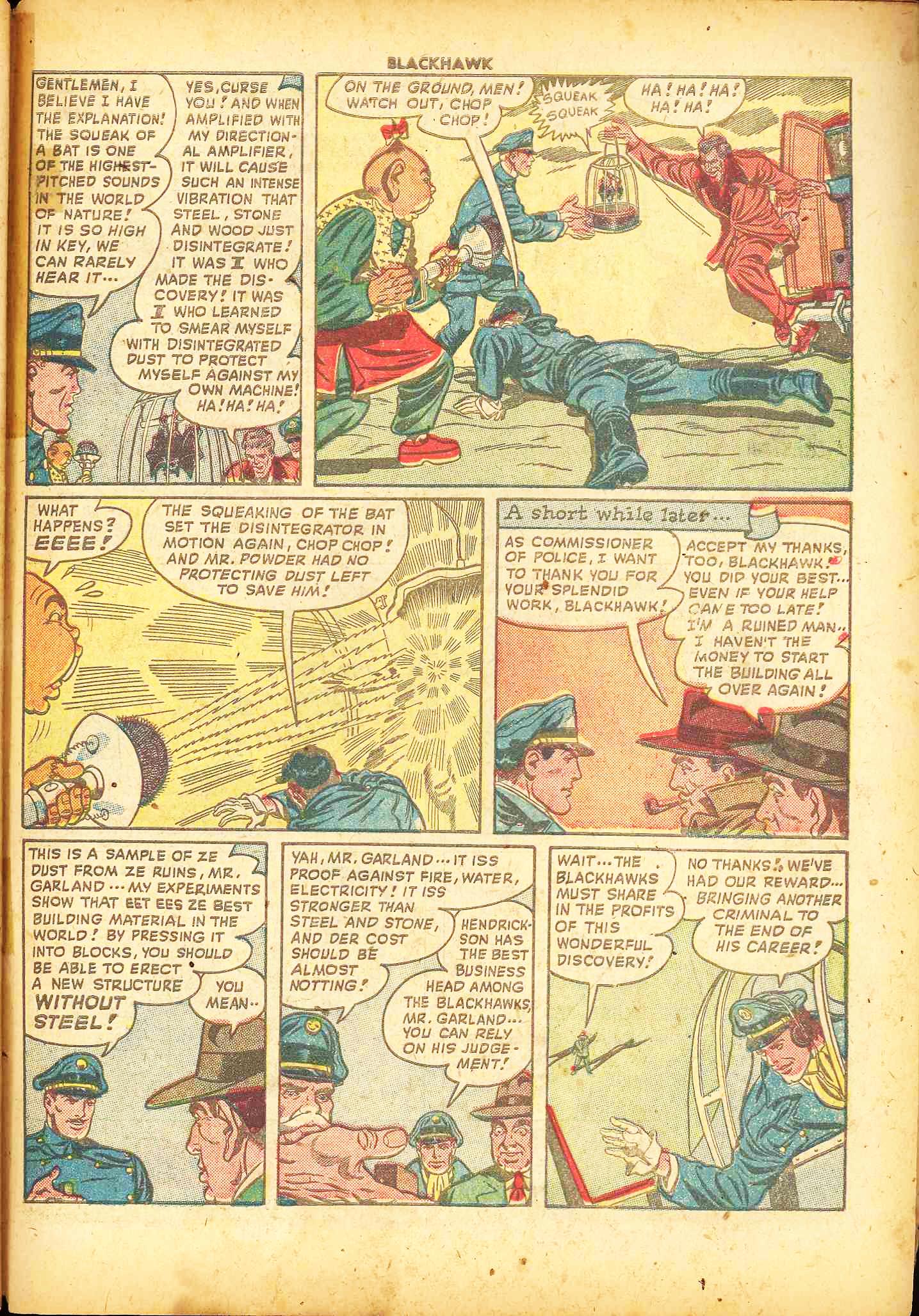 Read online Blackhawk (1957) comic -  Issue #20 - 50