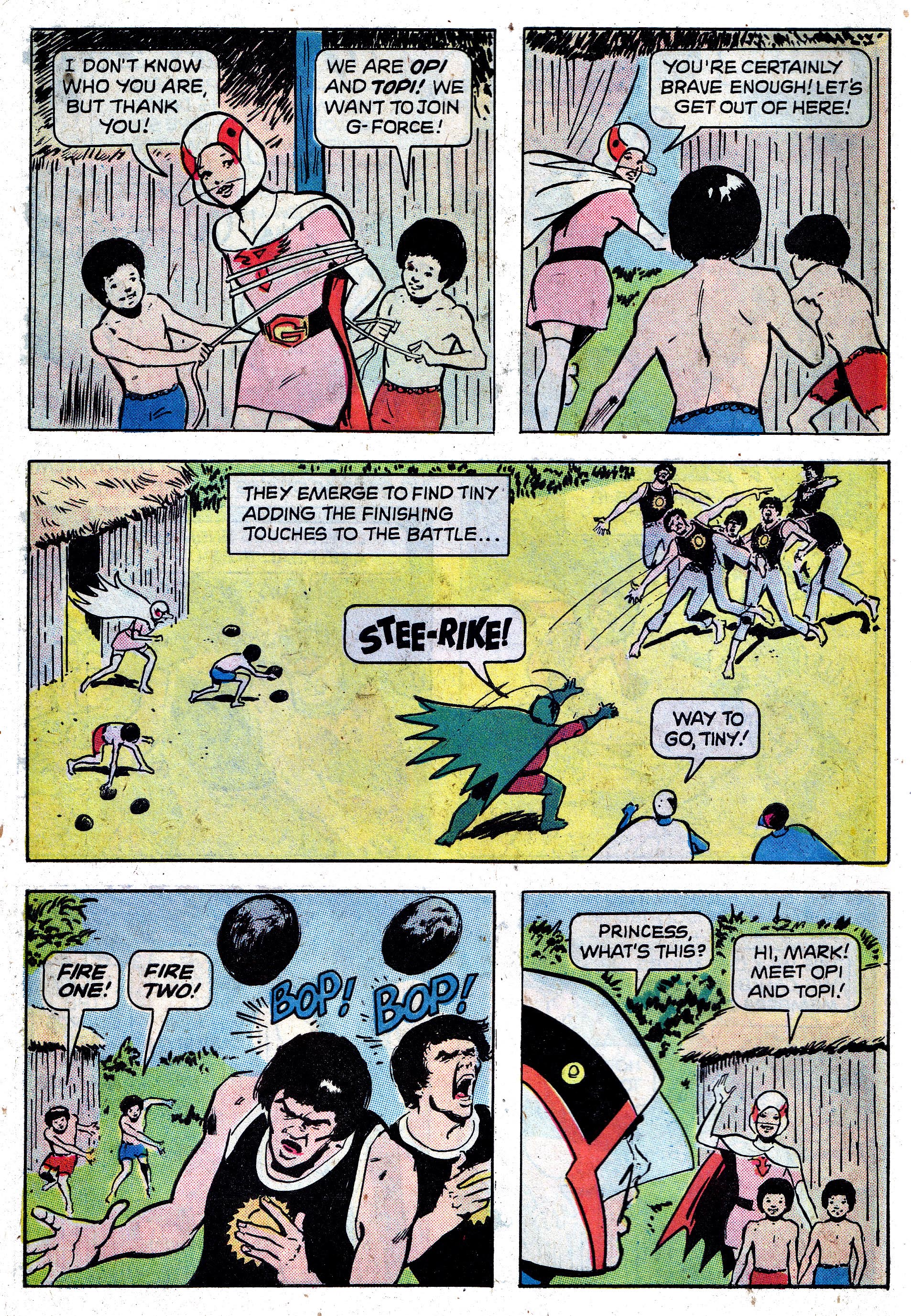 Read online Battle of the Planets (1979) comic -  Issue #4 - 8