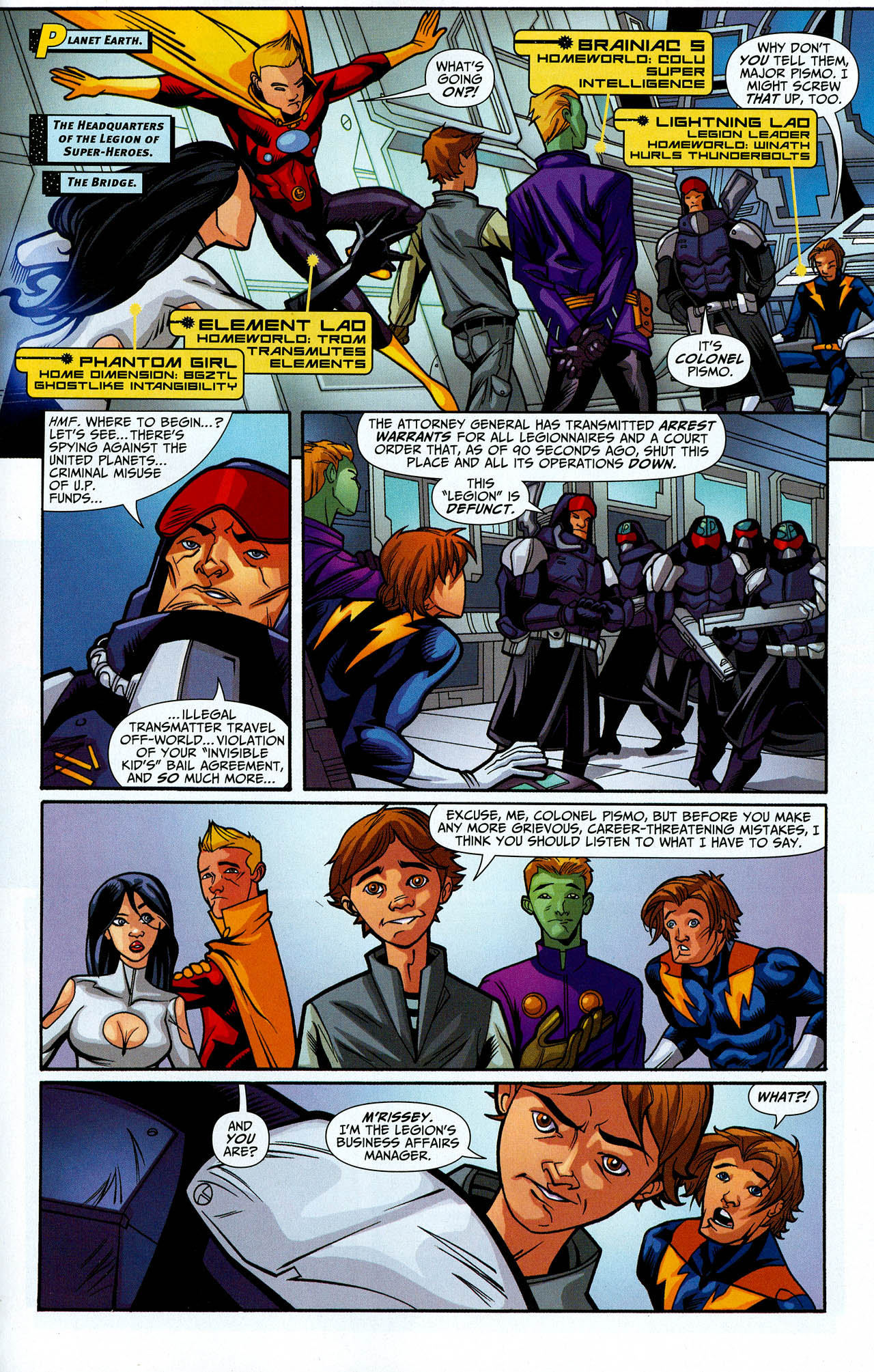 Read online Legion of Super-Heroes (2005) comic -  Issue #44 - 16