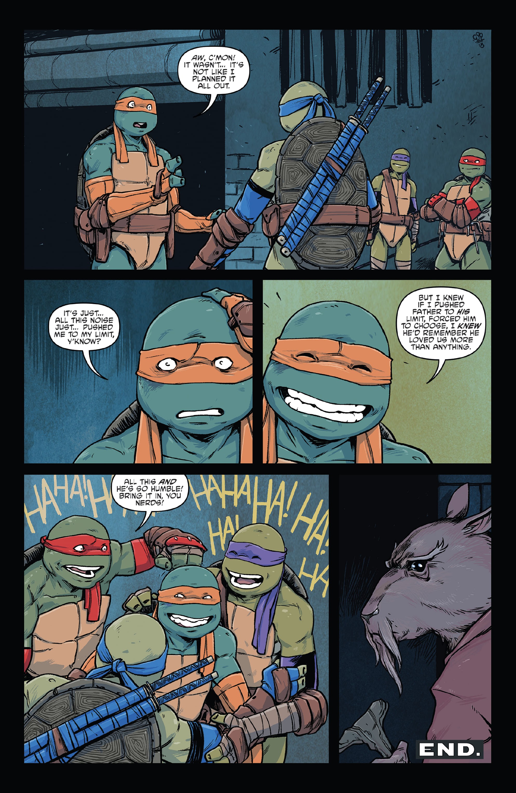 Read online Teenage Mutant Ninja Turtles: Best Of comic -  Issue # Michelangelo - 94