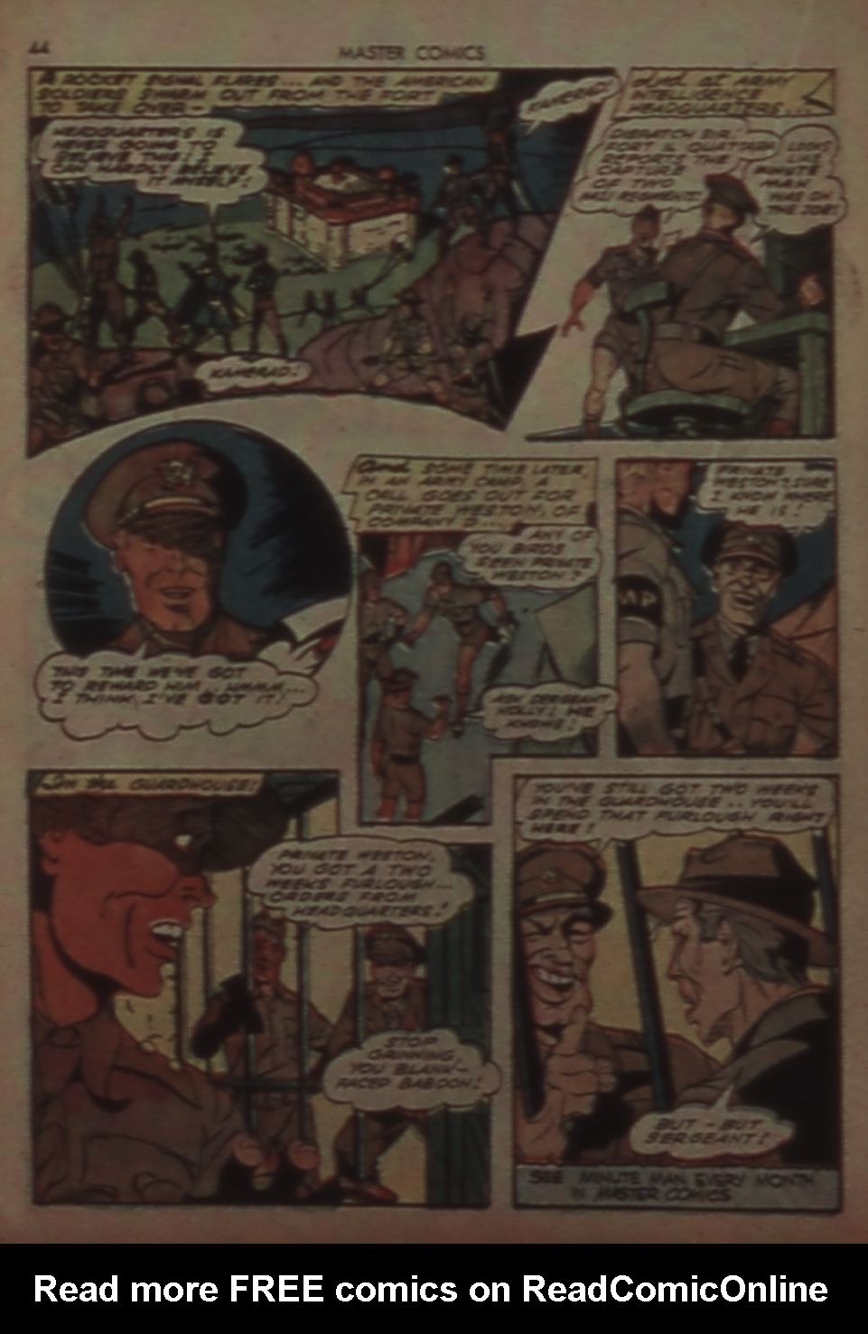 Read online Master Comics comic -  Issue #34 - 44