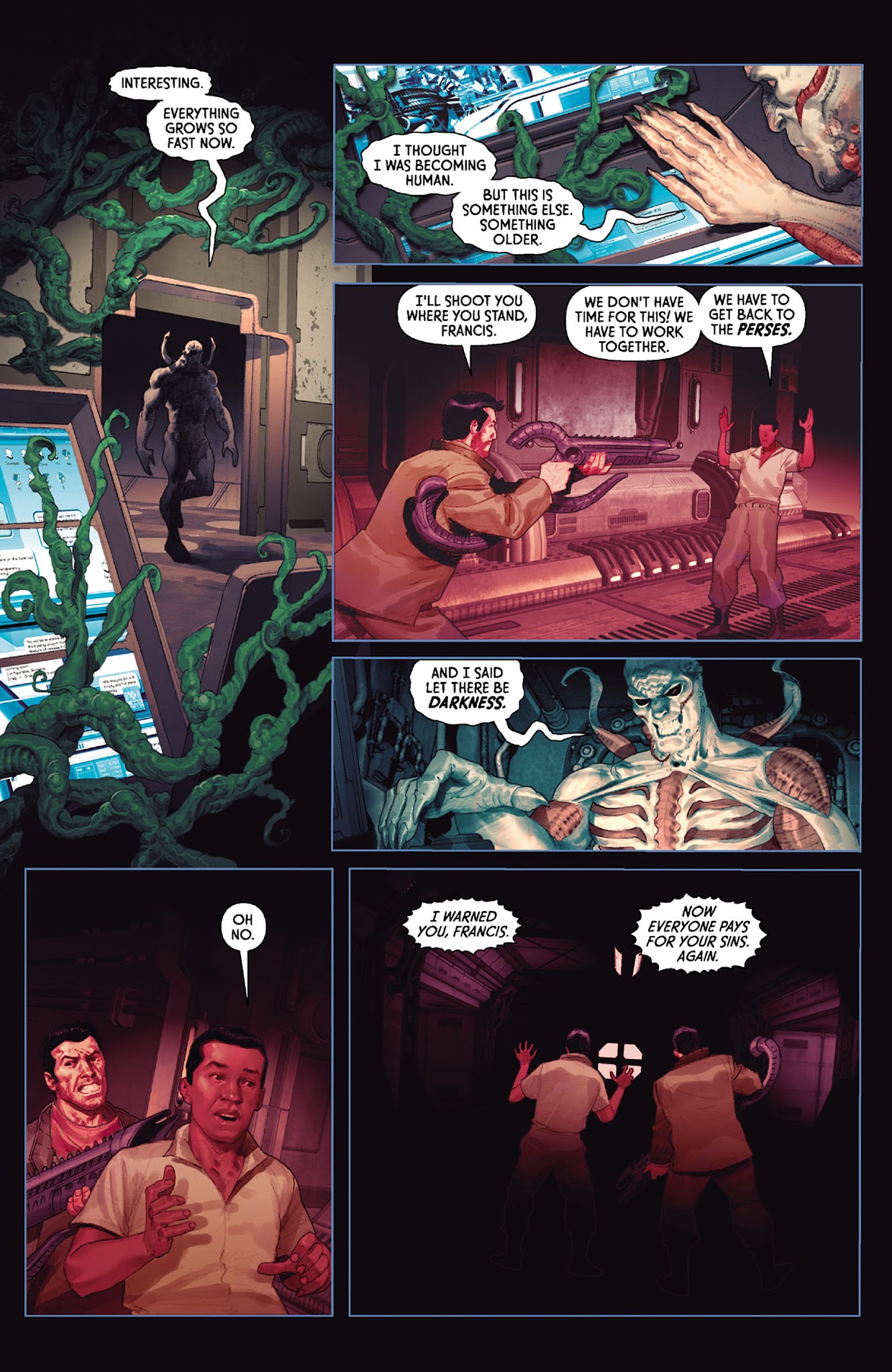 Read online Alien vs. Predator: Fire and Stone comic -  Issue #1 - 15