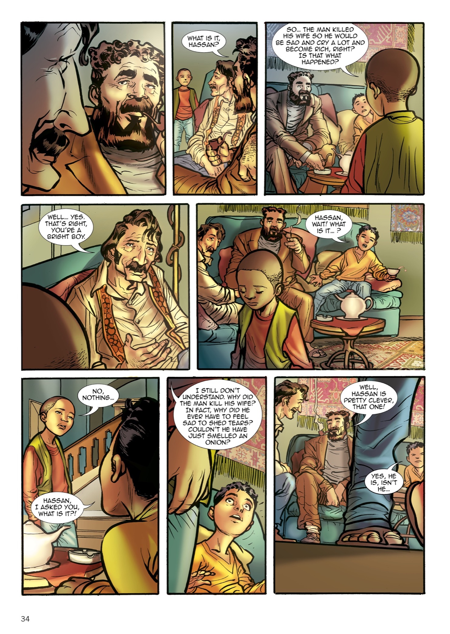 Read online The Kite Runner comic -  Issue # TPB - 35