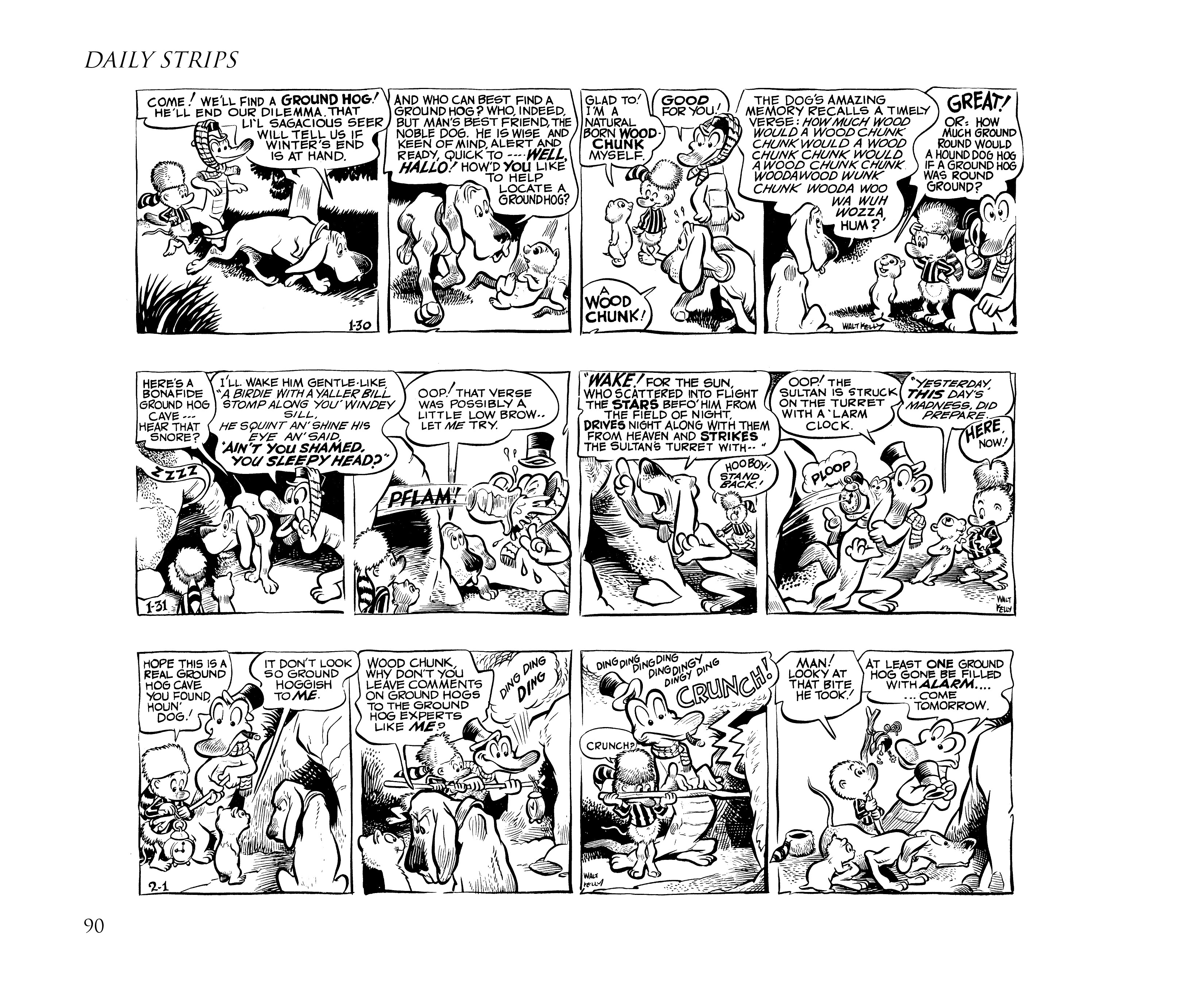 Read online Pogo by Walt Kelly: The Complete Syndicated Comic Strips comic -  Issue # TPB 1 (Part 2) - 8