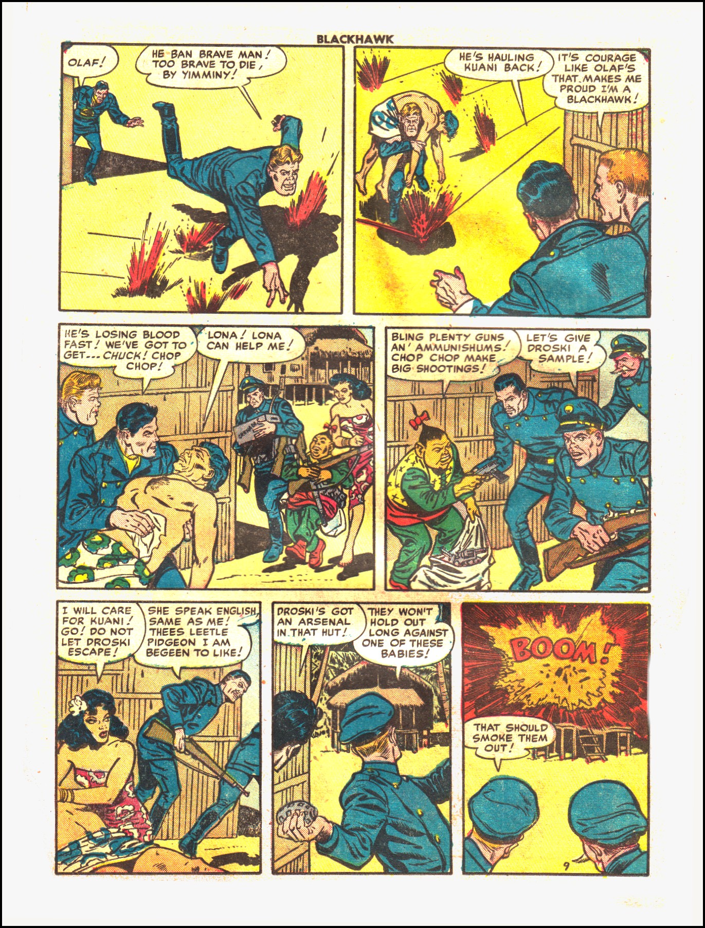 Read online Blackhawk (1957) comic -  Issue #54 - 11