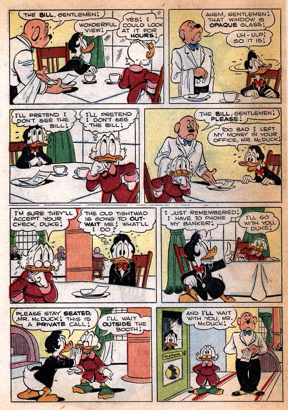 Read online Walt Disney's Comics and Stories comic -  Issue #148 - 10
