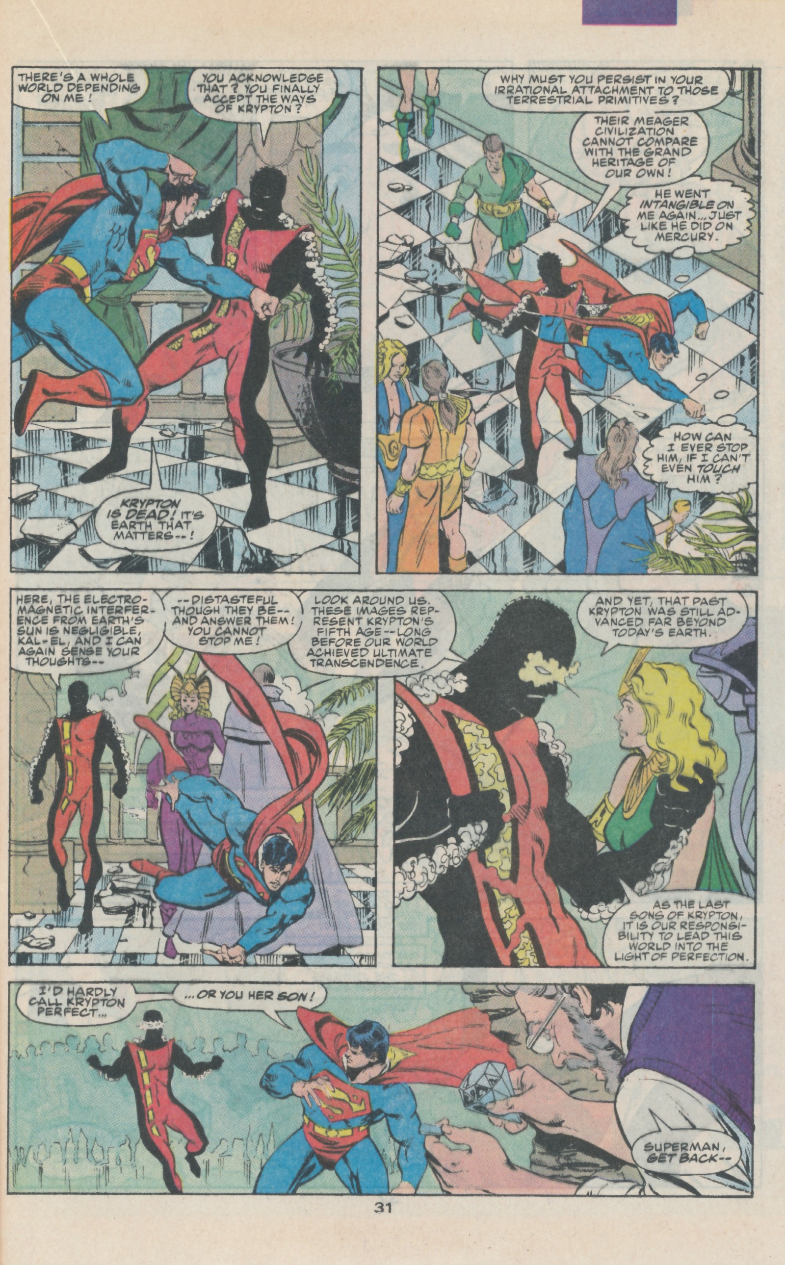 Read online Action Comics (1938) comic -  Issue #667 - 34