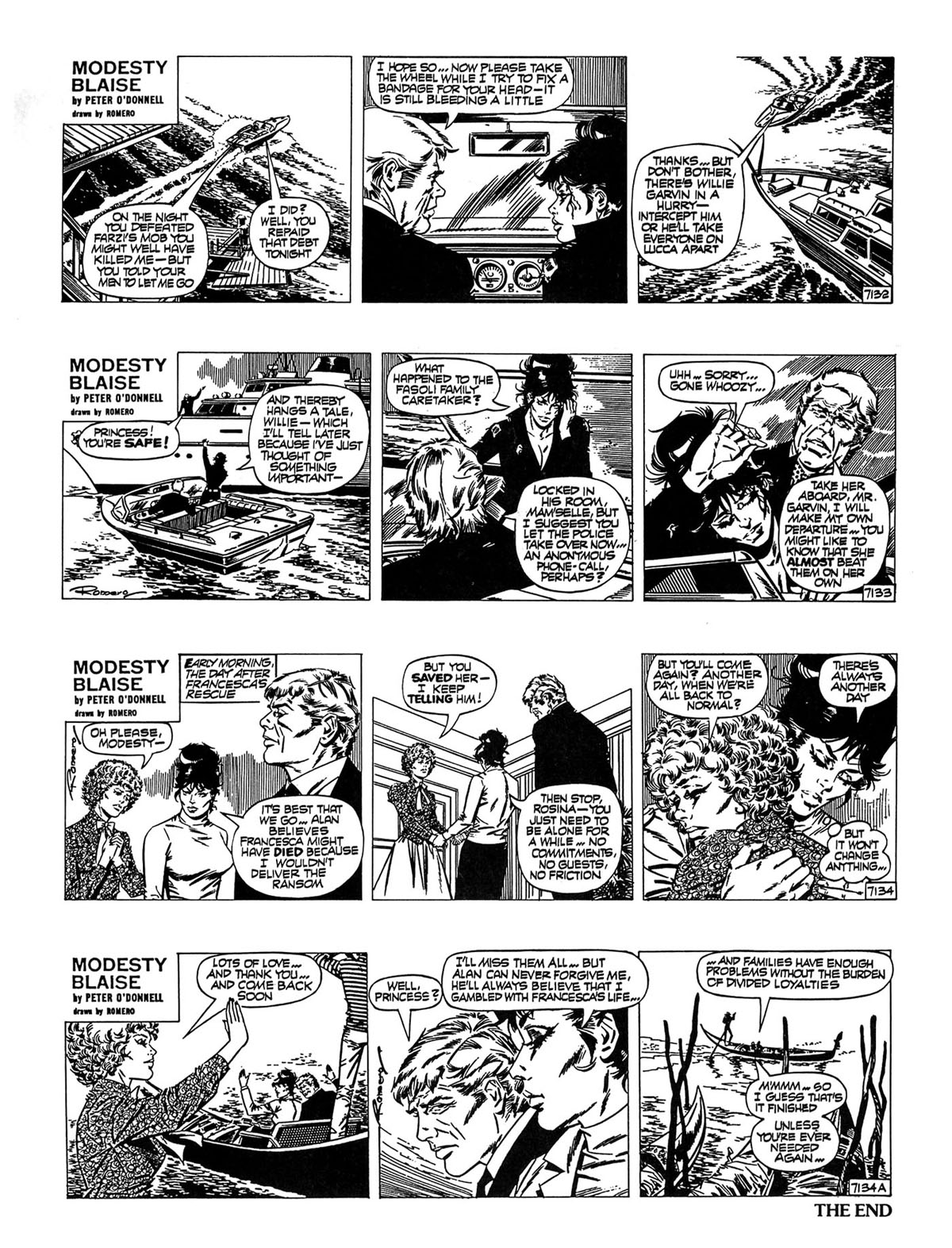 Read online Modesty Blaise Live bait comic -  Issue # TPB - 31