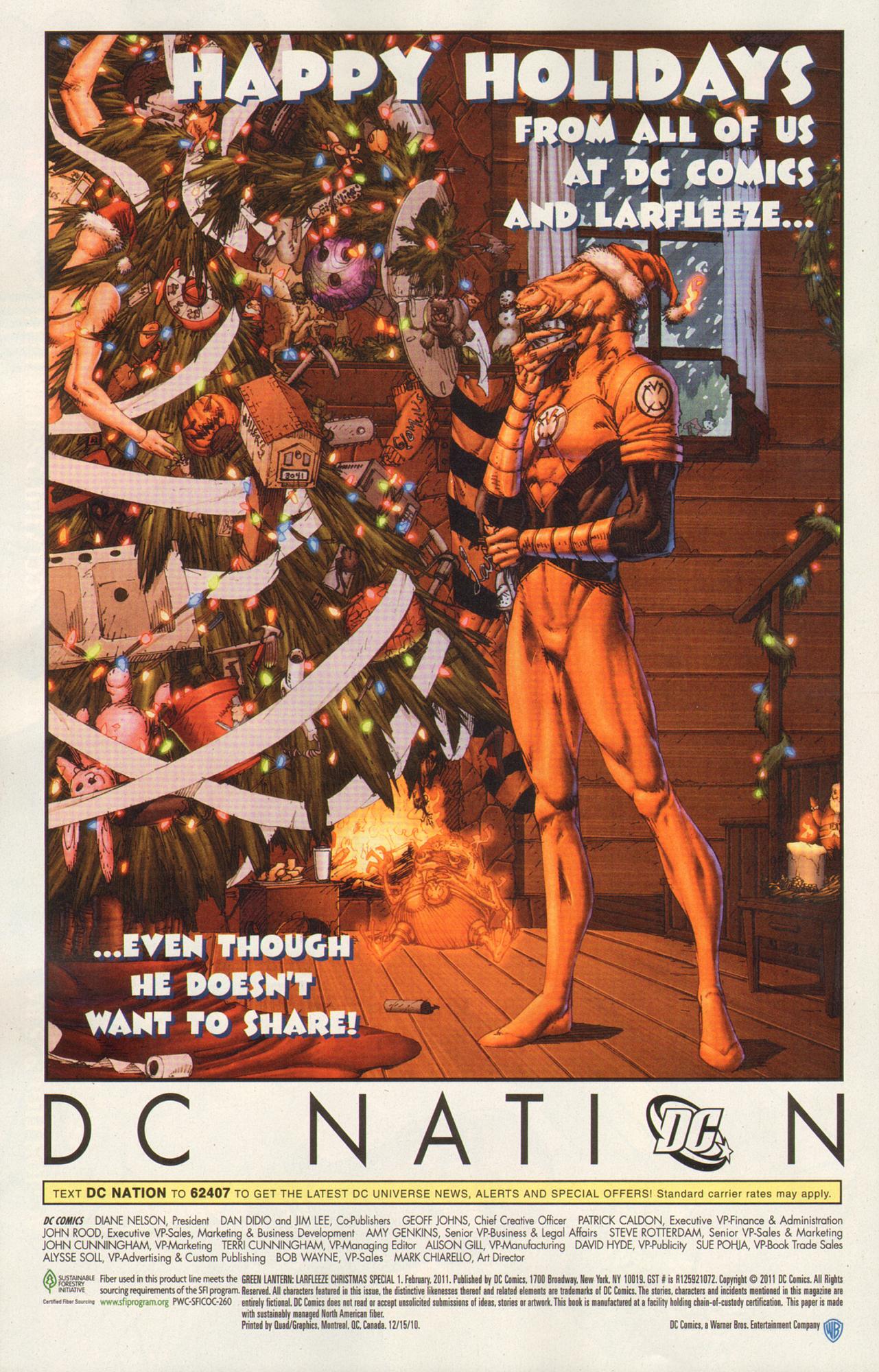 Read online Green Lantern: Larfleeze Christmas Special comic -  Issue # Full - 35
