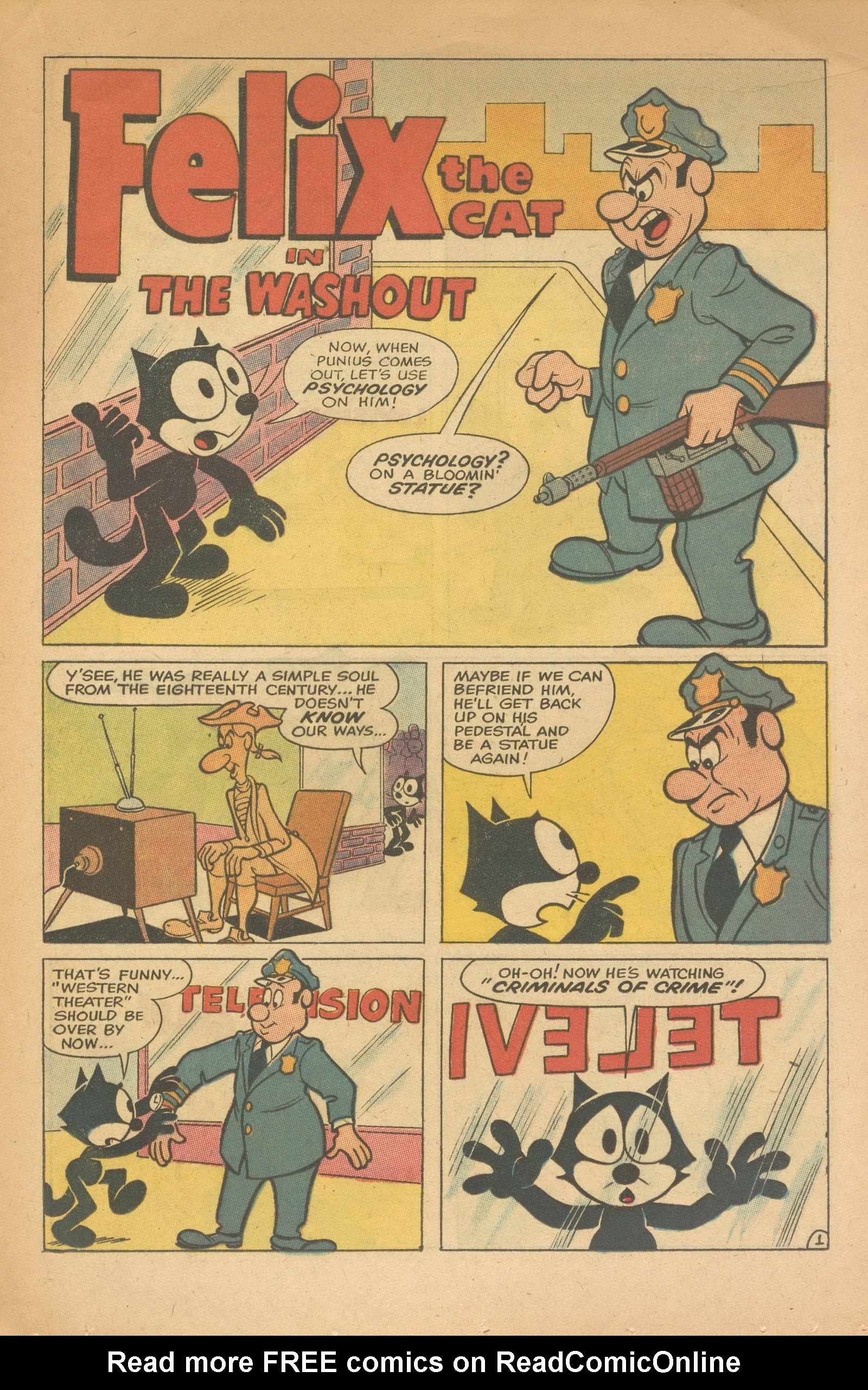 Read online Felix the Cat (1955) comic -  Issue #98 - 21