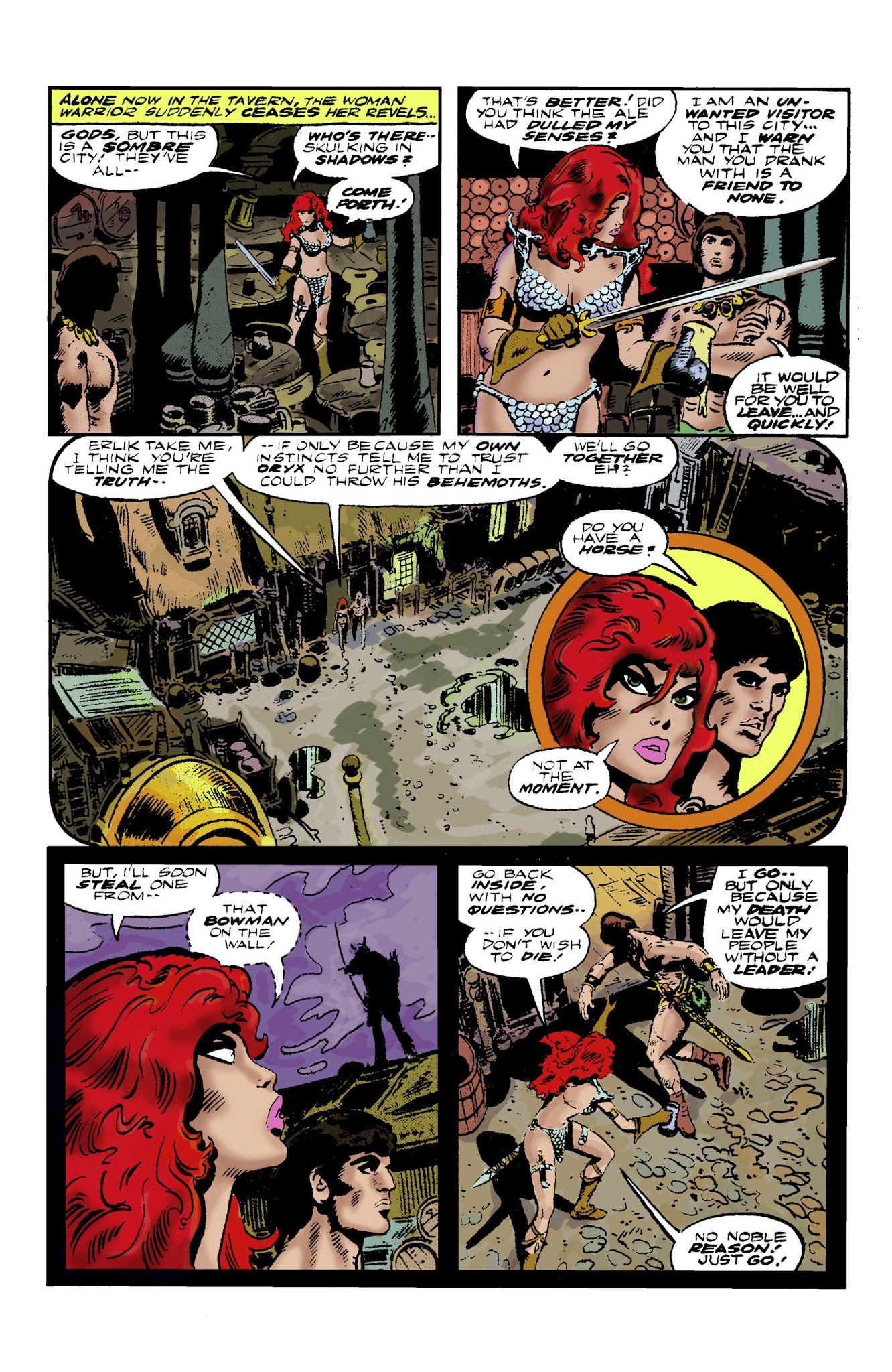 Read online The Adventures of Red Sonja comic -  Issue # TPB 2 - 122