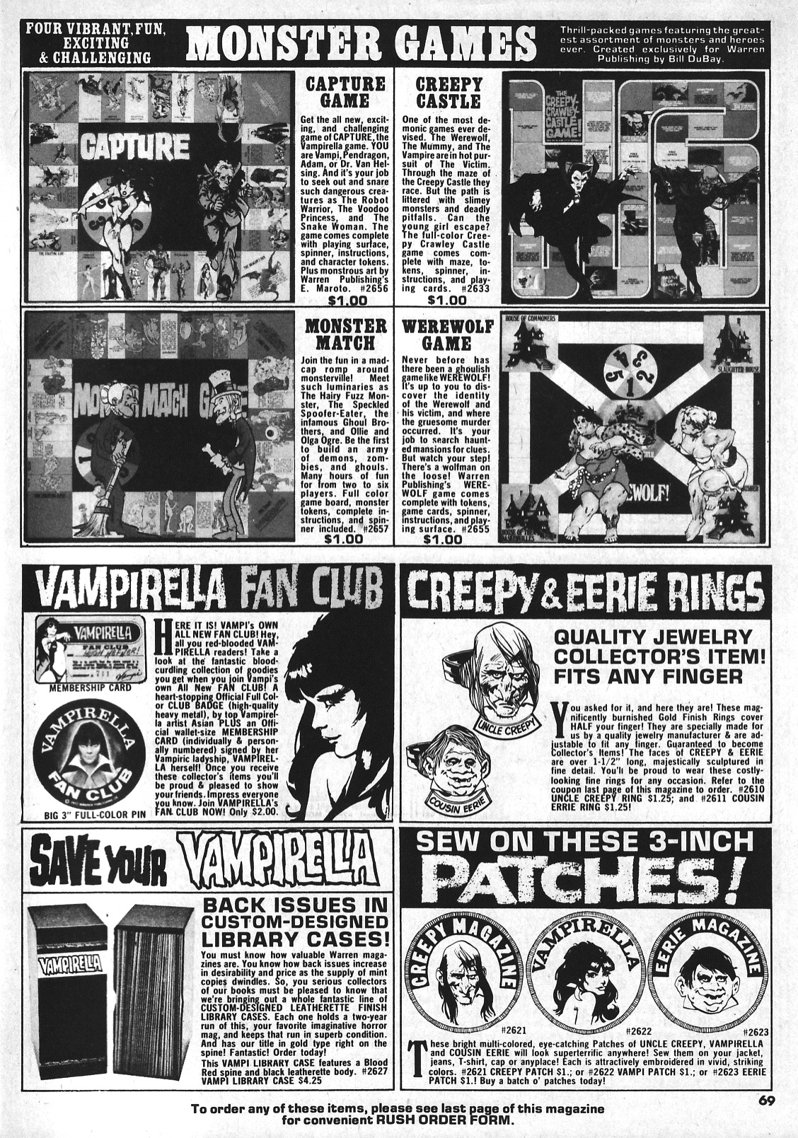 Read online Vampirella (1969) comic -  Issue #33 - 69