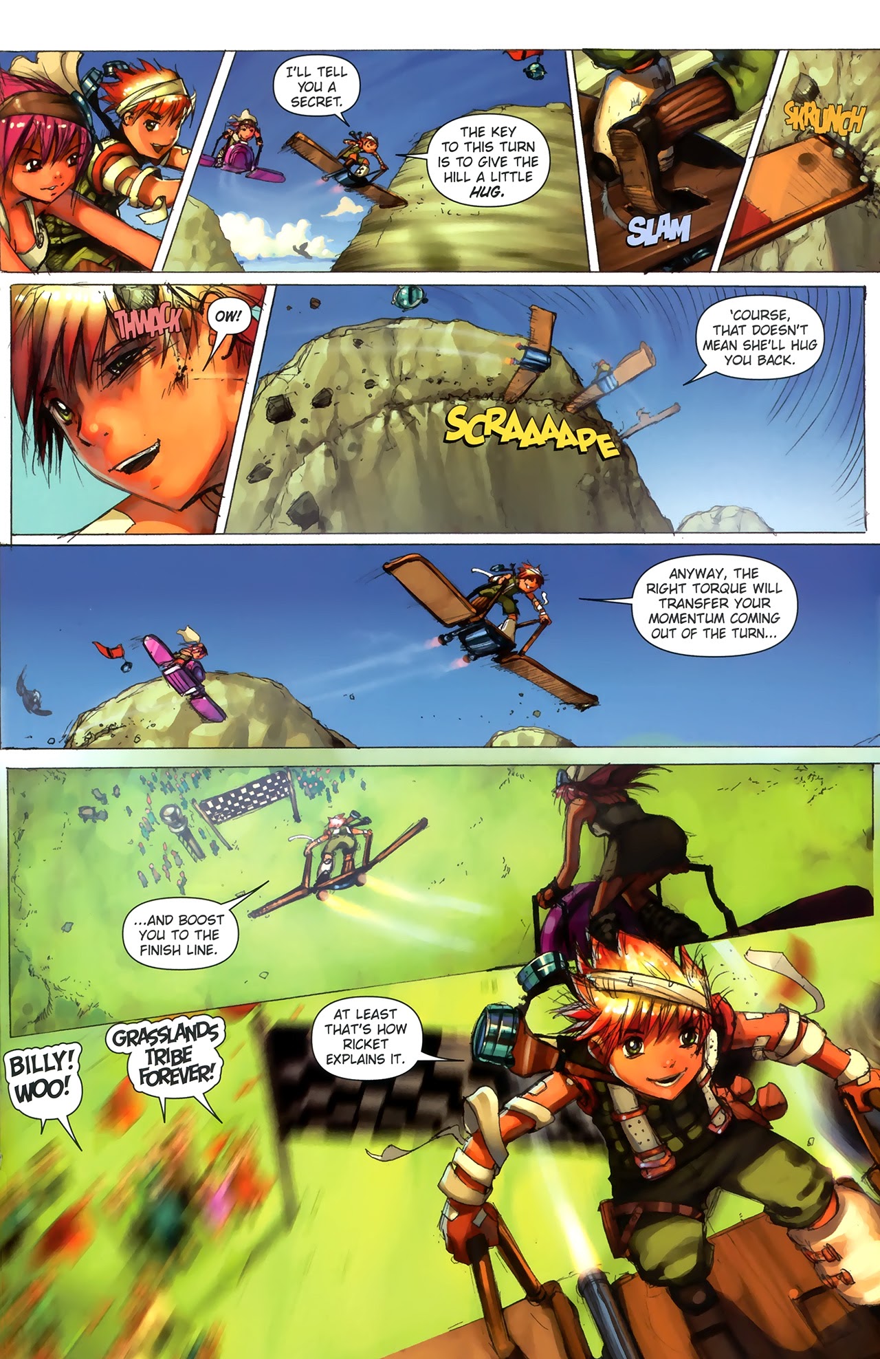 Read online Sky Pirates Of Neo Terra comic -  Issue #1 - 20