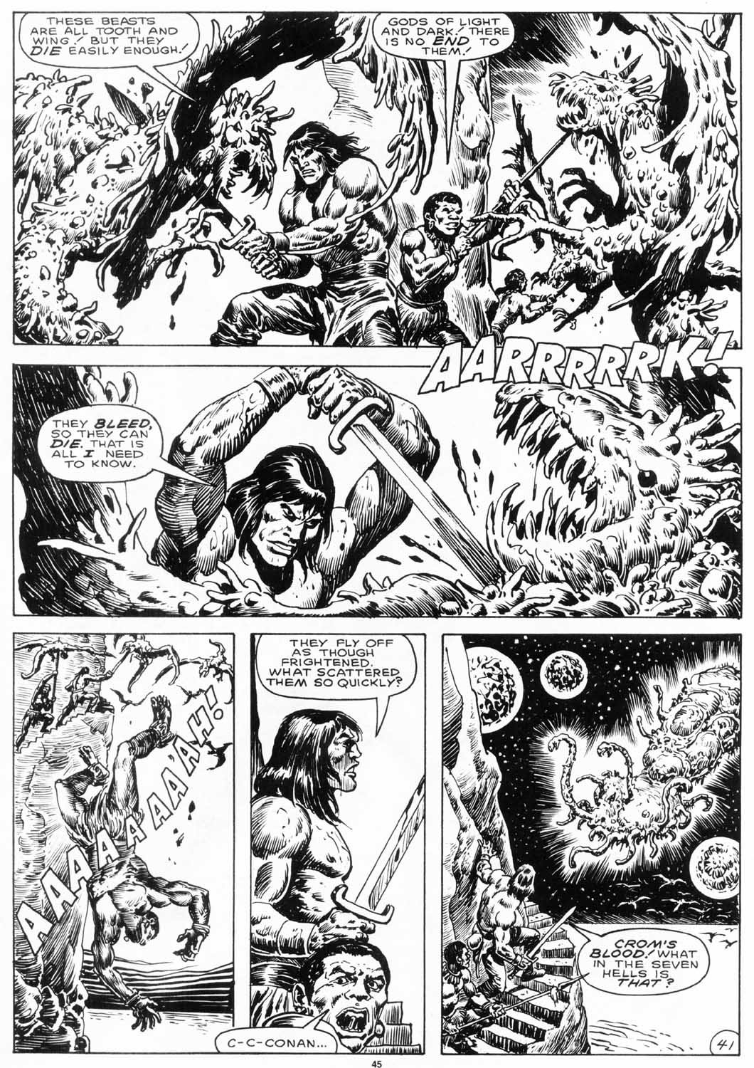 Read online The Savage Sword Of Conan comic -  Issue #152 - 47