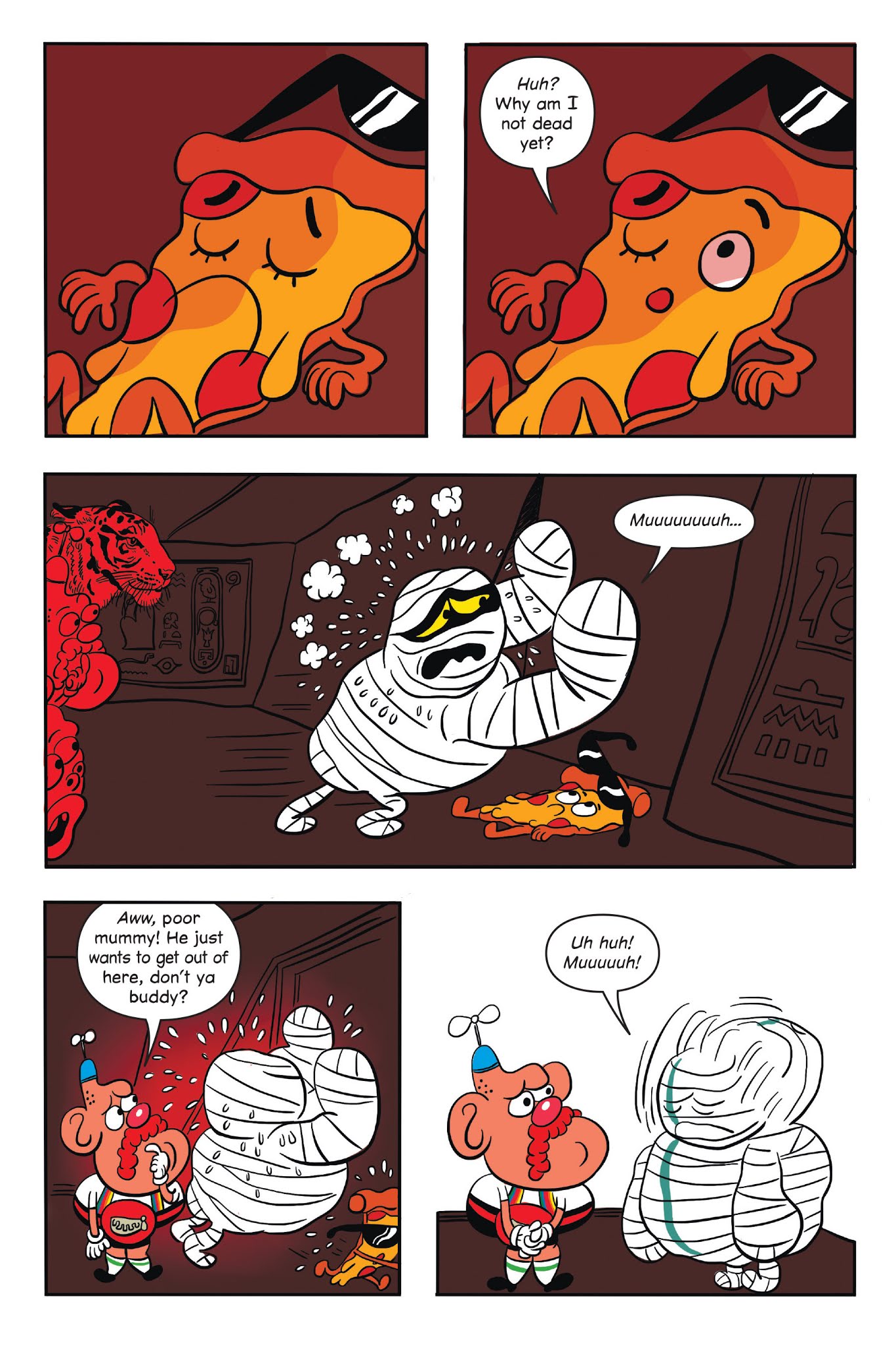 Read online Uncle Grandpa and the Time Casserole comic -  Issue # TPB - 90