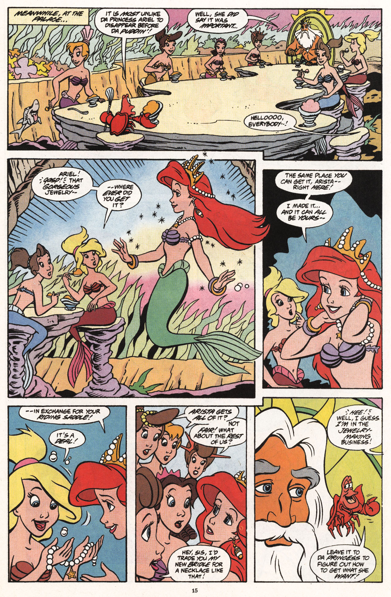 Read online Disney's The Little Mermaid comic -  Issue #2 - 17
