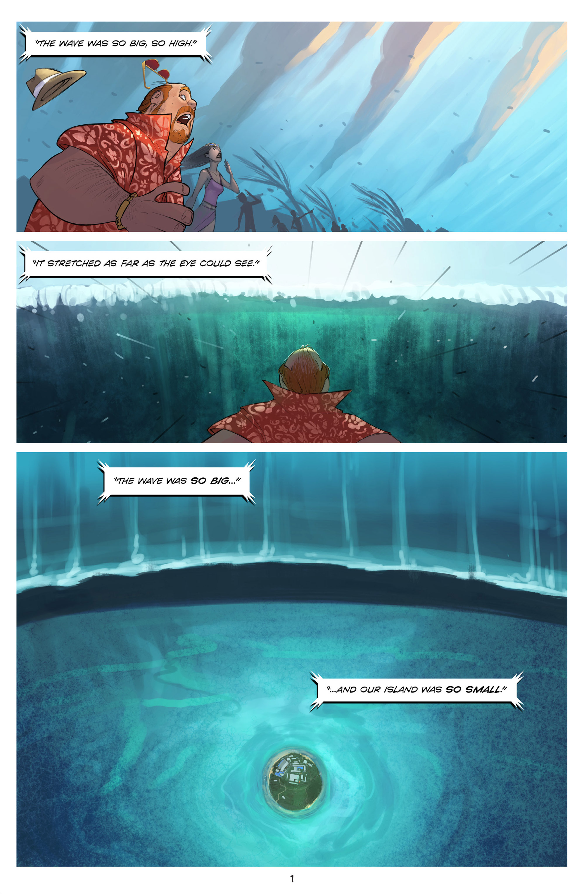 Read online The Deep: The Vanishing Island comic -  Issue #1 - 3