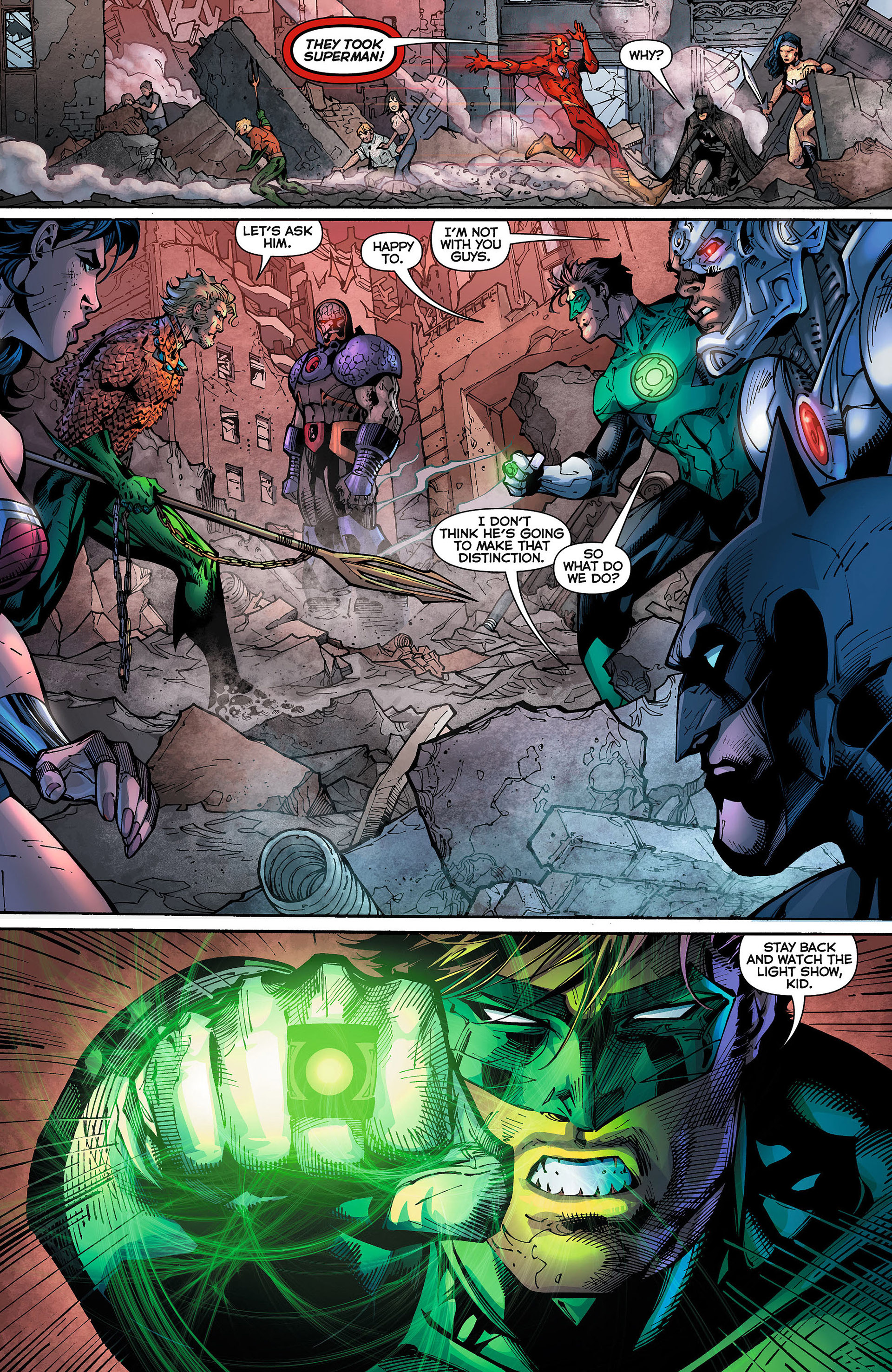 Read online Justice League (2011) comic -  Issue #5 - 12