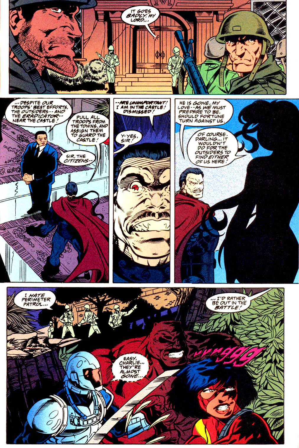 Read online Outsiders (1993) comic -  Issue #4 - 8