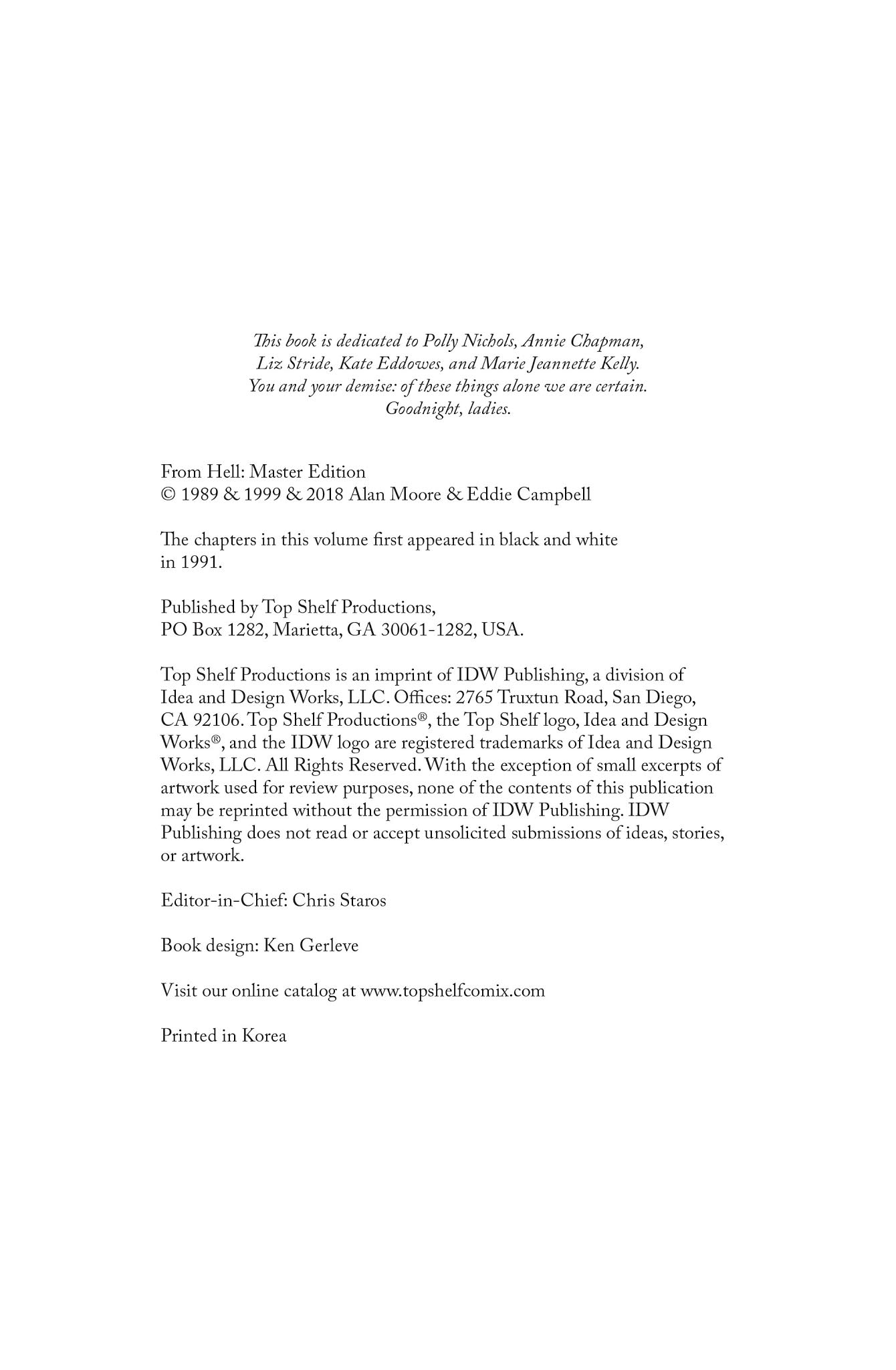 Read online From Hell: Master Edition comic -  Issue #2 - 2