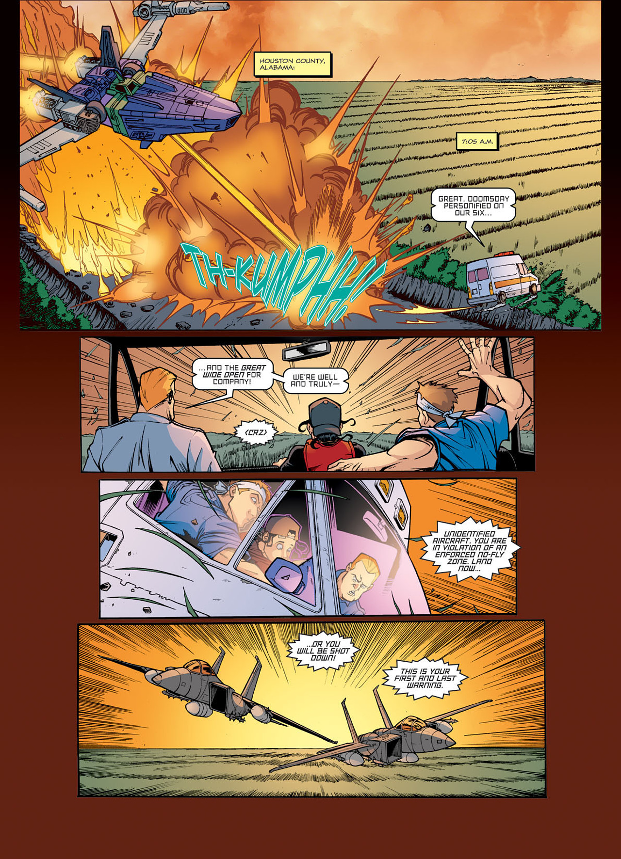 Read online The Transformers Devastation comic Issue 3