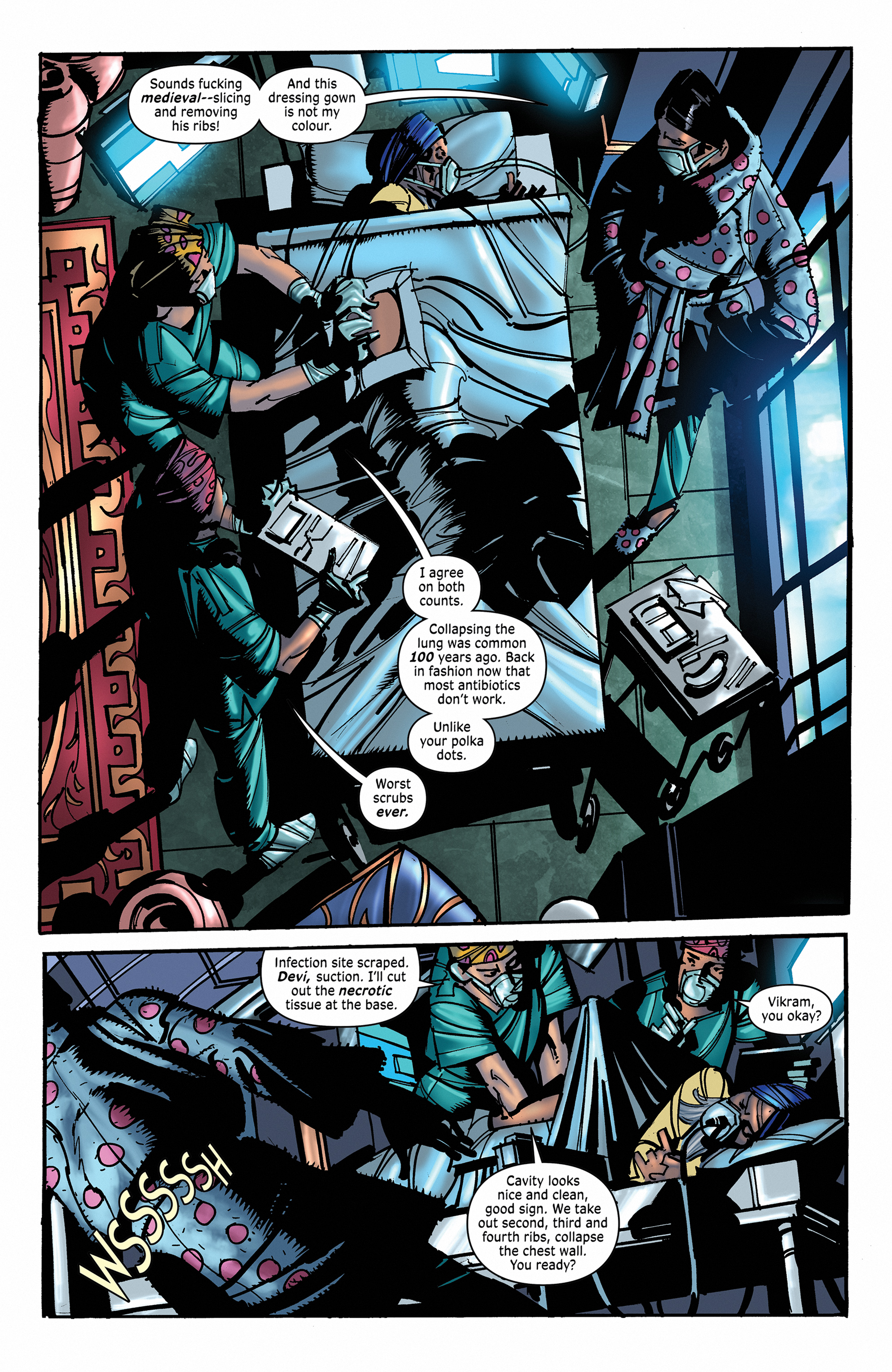 Read online Surgeon X comic -  Issue #3 - 17